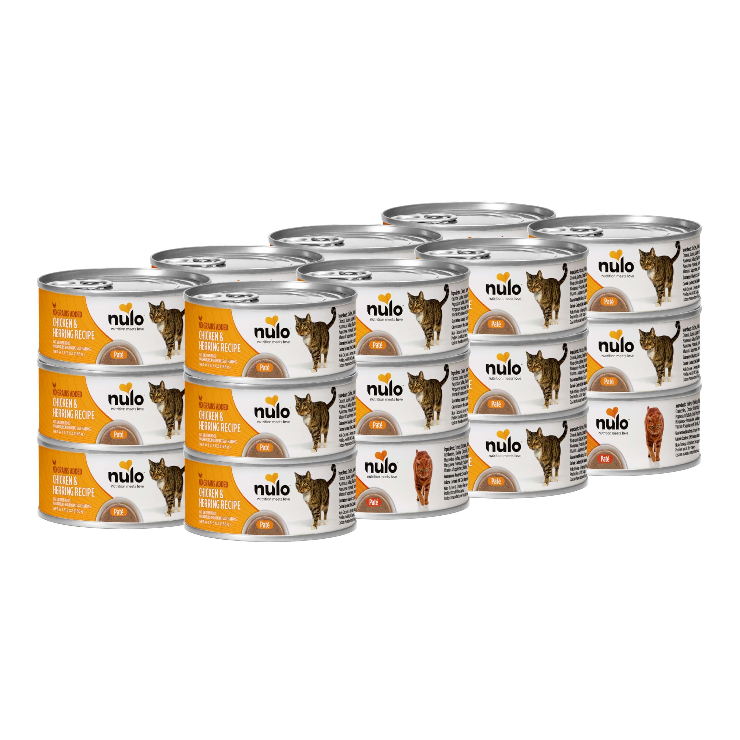 Nulo Style Chicken/Herring Can Cat Food