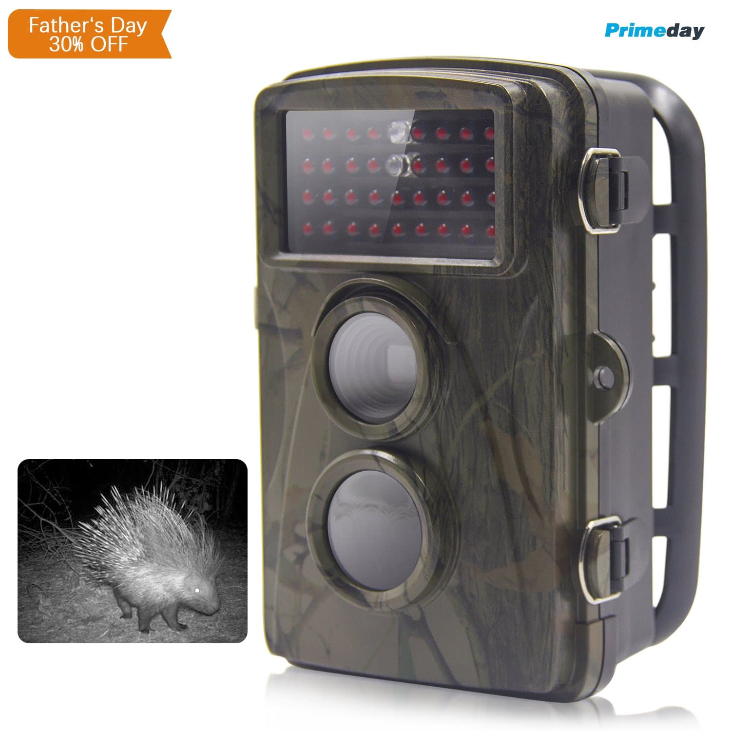 Best Guarder Trail Hunting Cameras Motion Detector Night Vision 65 Feet 34 LEDs Action Sports Video Surveillance Wild Trail Camera 12MP 720P Waterproof Outdoor Wide Angle