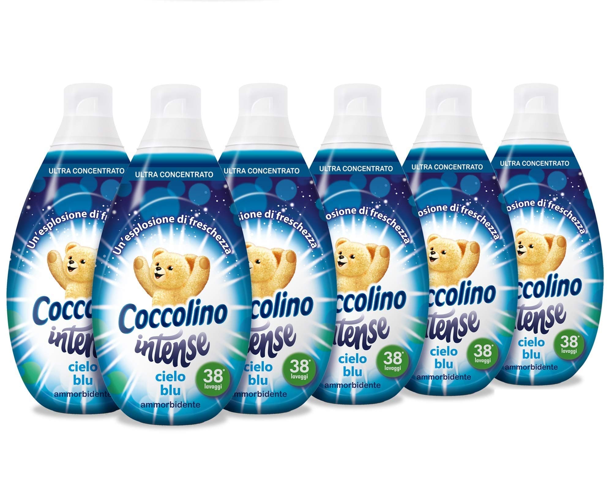 Coccolino Intense Total Blue Sky – 6 x 570 ml – Pack: 3420 ML