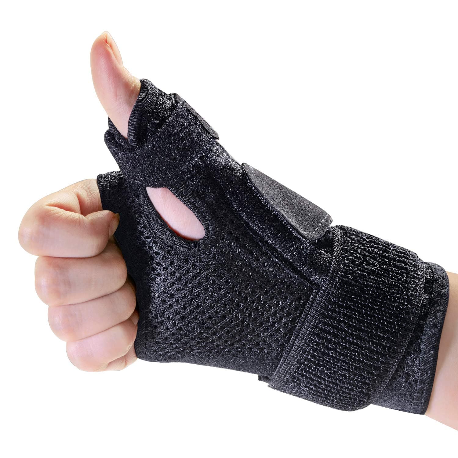 Thumb Spica Splint - FSA or HSA eligible - 1 PCS Thumb Wrist Stabilizer for Pain Relief, Tendonitis, Sprained and Carpal Tunnel Supporting, Thumb Spica Splint Fits Both Left and Right Hands