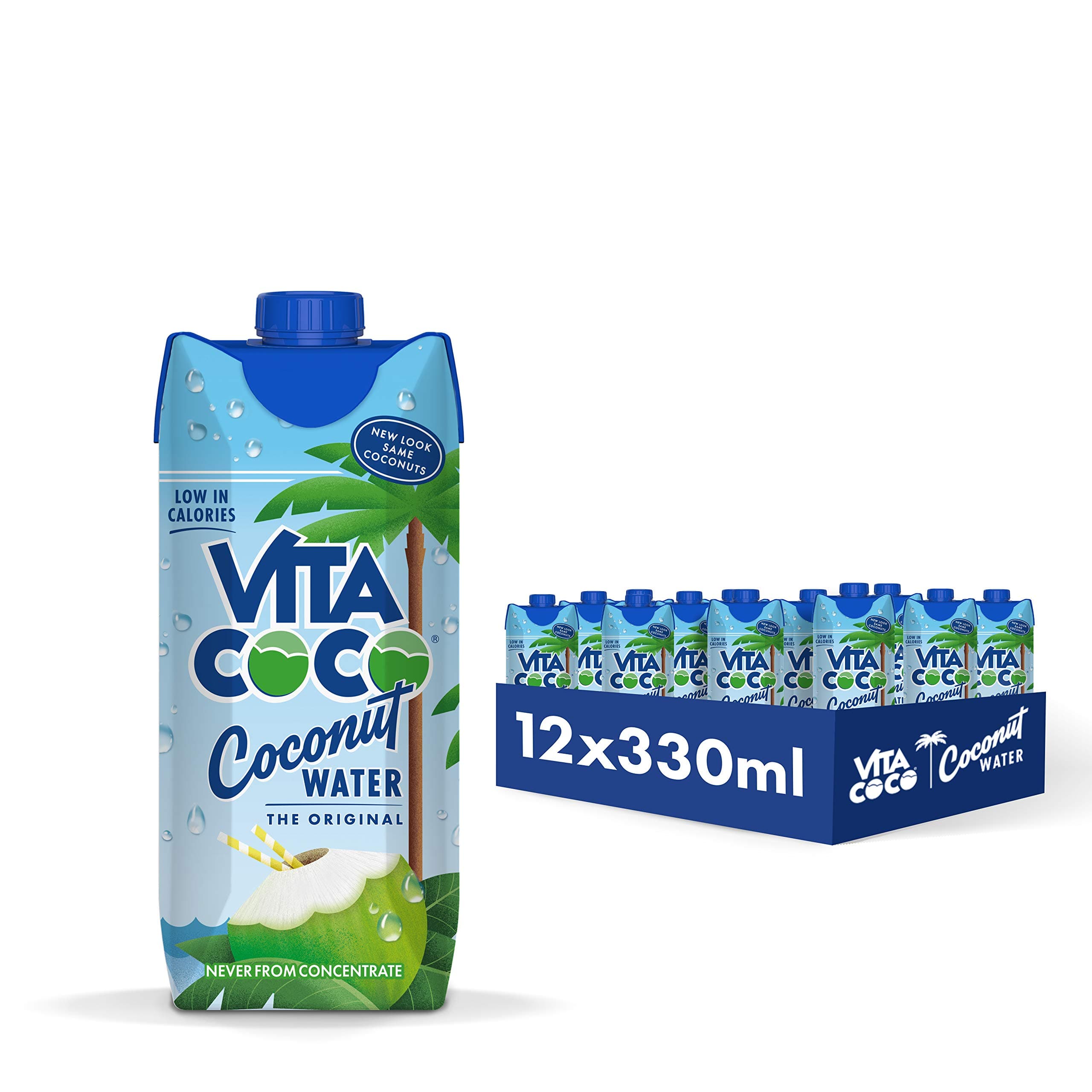 Vita Coco Pure Coconut Water, 11.1-Ounce Containers (Pack of 12)