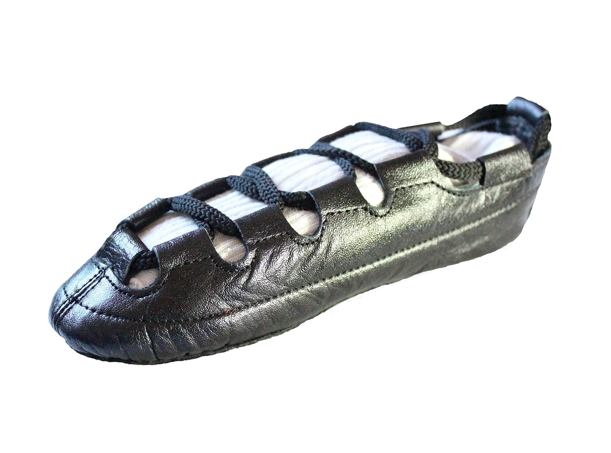 TOROMAX Irish Dance Shoes Soft Shoes Reel Pump Shoes, Pure Leather, (See Size Guide in Pictures)