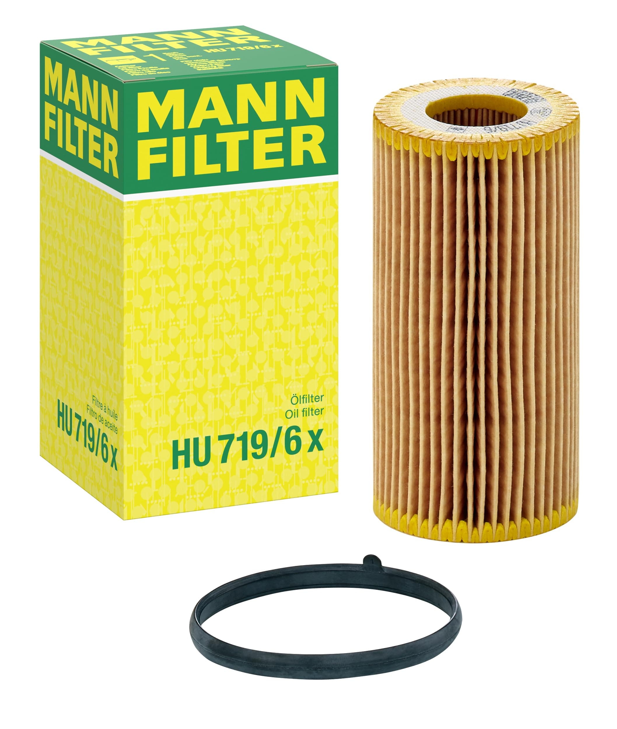 MANN-FILTER HU 719/6 x Oil Filter - CARS + TRANSPORTERS