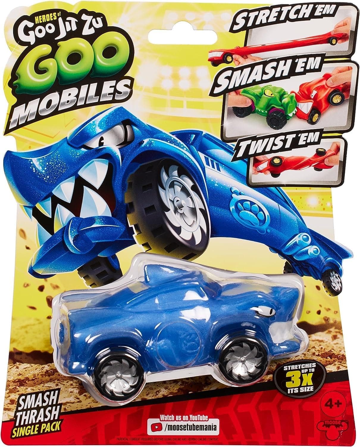 Goo Mobiles Smash Thrash. Them and start again! Present for 4 year old girls, boys and Goo Jit Zu fans