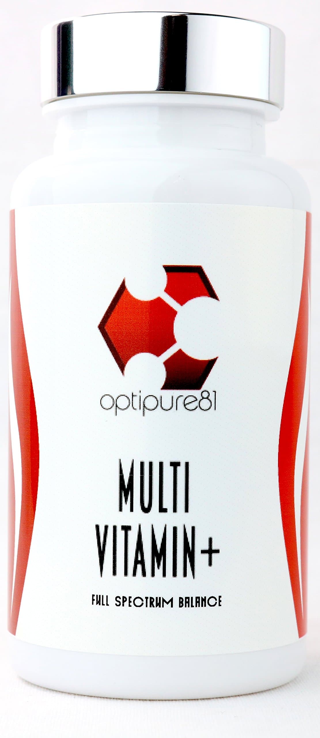 Optipure81's Multi Vitamin+ 120 Tablets | Full Vitamin Spectrum for Men and Women | Made in Great Britain