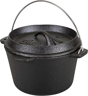 Stansport Pre-Seasoned Cast Iron Dutch Oven