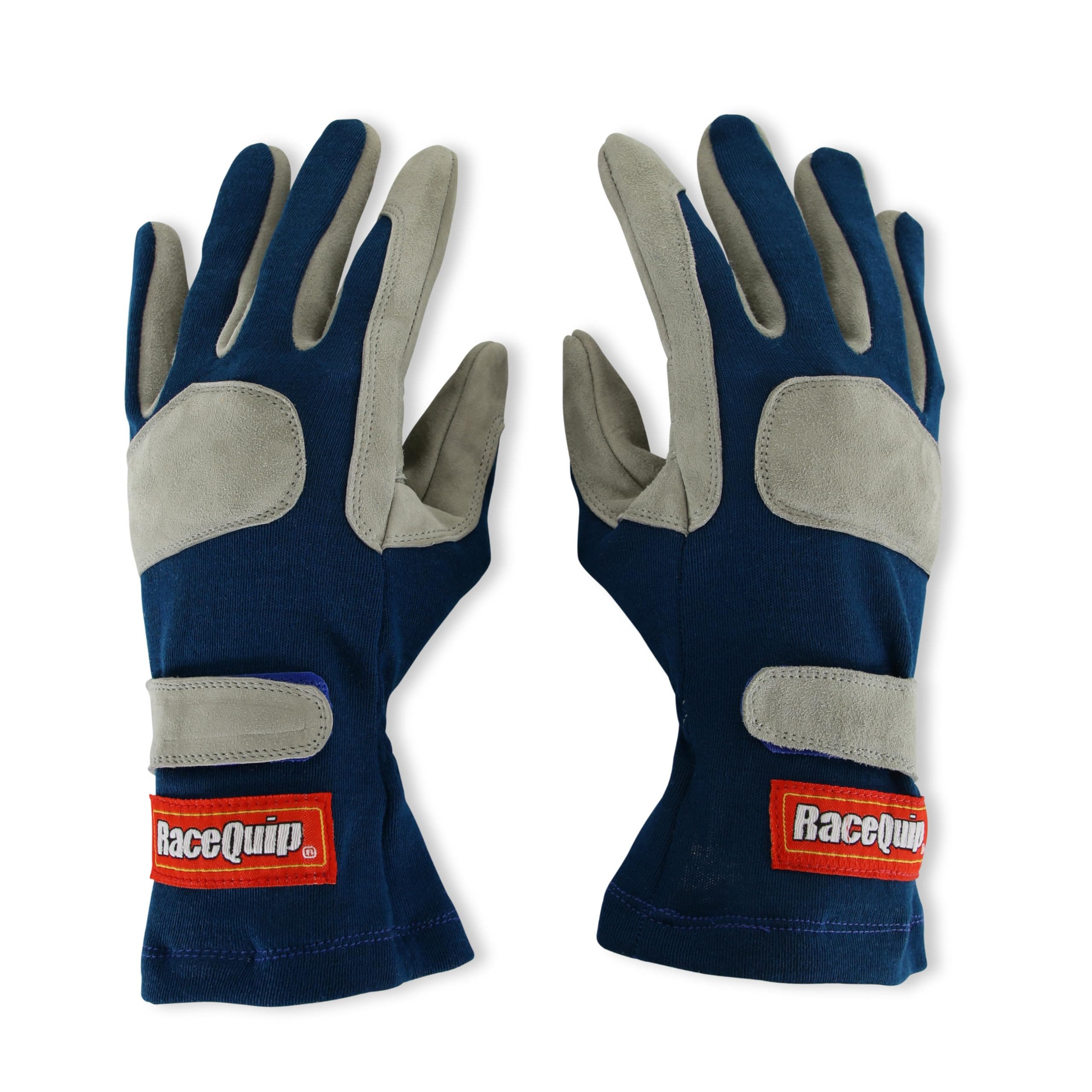 RaceQuip® 351023RQP 351 Series Driving Gloves - SFI 3.3/1 - Blue/Gray - Medium
