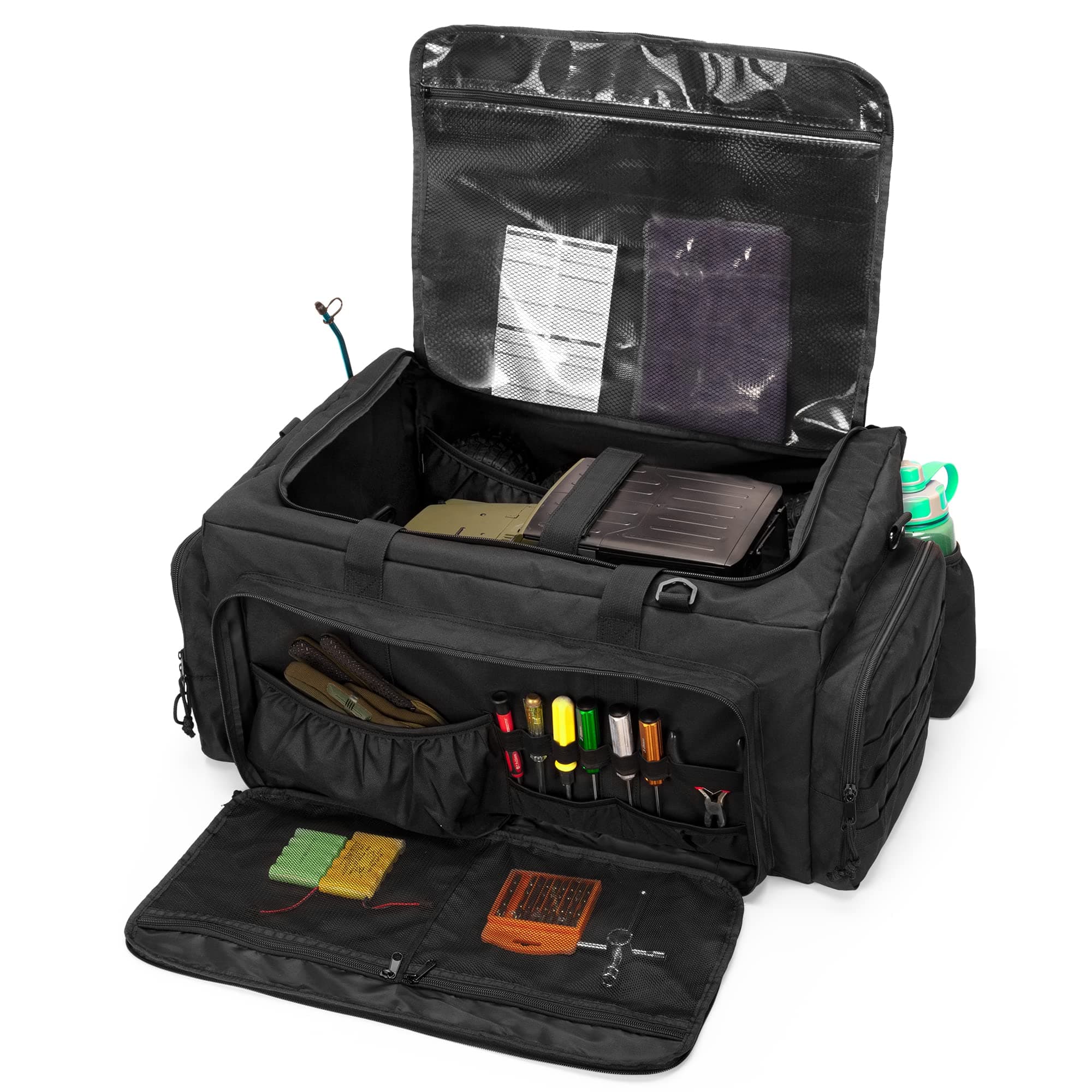 RC Car Bag for 1/8 & 1/10 Car, RC Carry Case Compatible with Traxxas 1/8 Car, Multi-Pockets to Store Tools and Other Accessories, Adjustable Shoulder Strap for Easy Carrying (Patent Design)