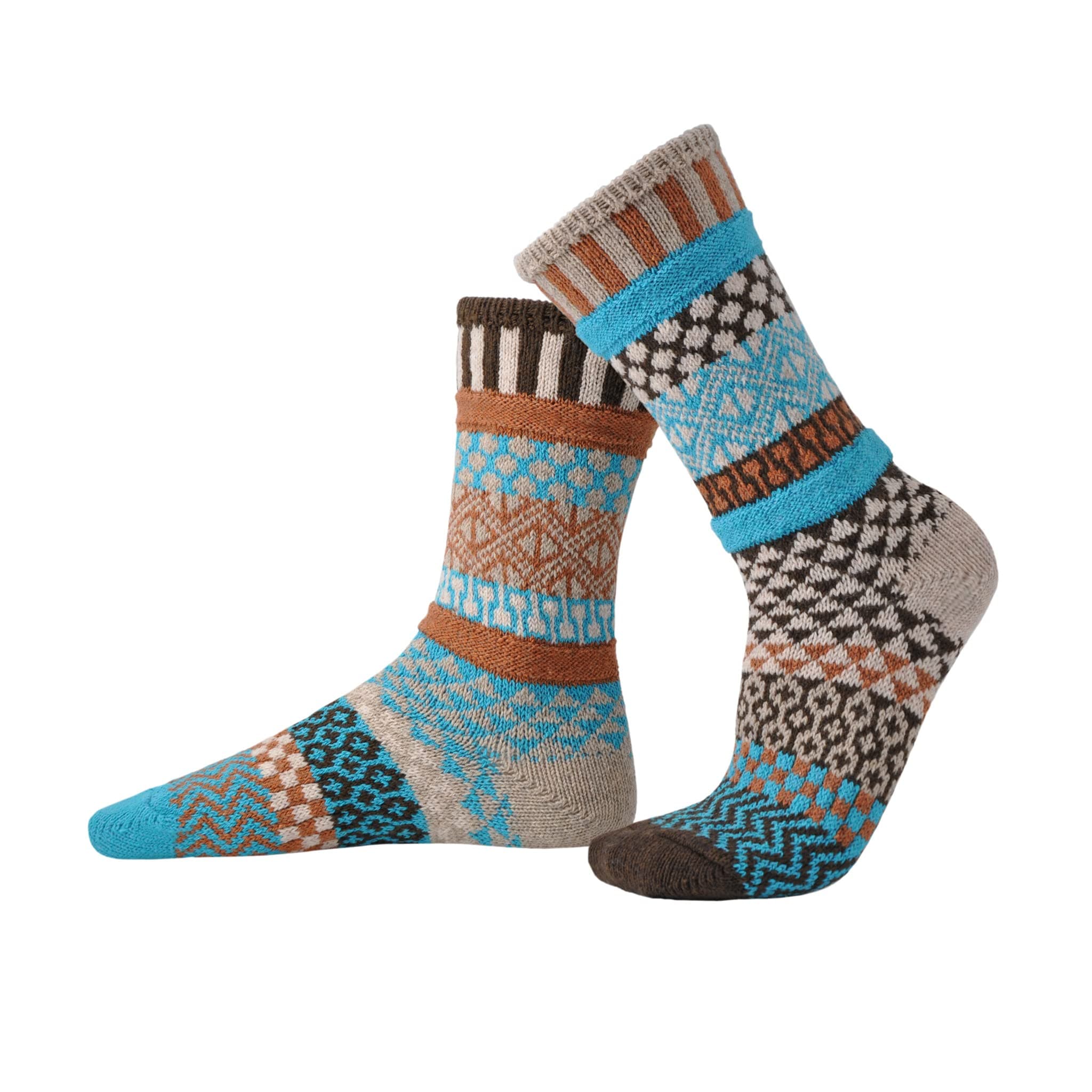 Solmate SocksMismatched Wool Socks for Women or Men