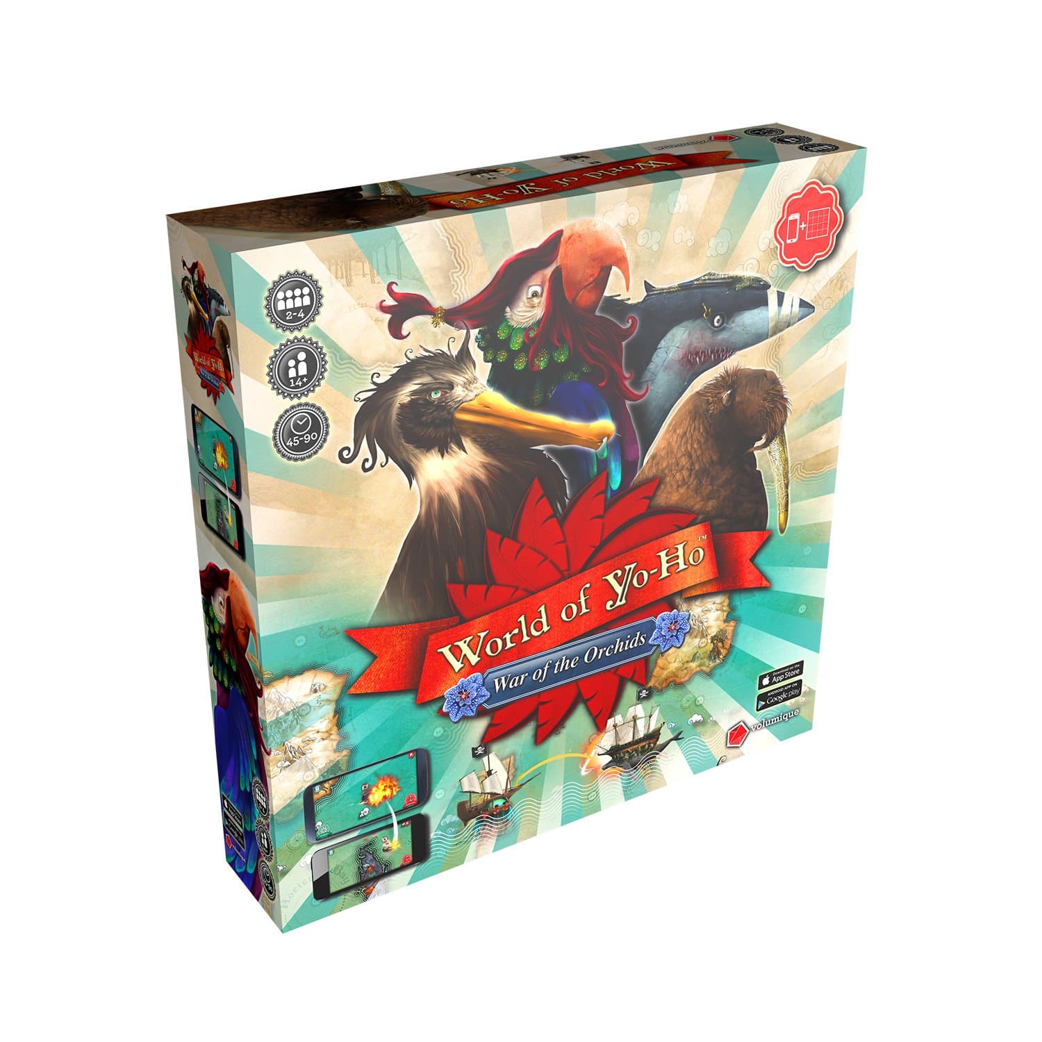 Volumique 51275 - World Yo-Ho War of the Orchids Multi-Coloured