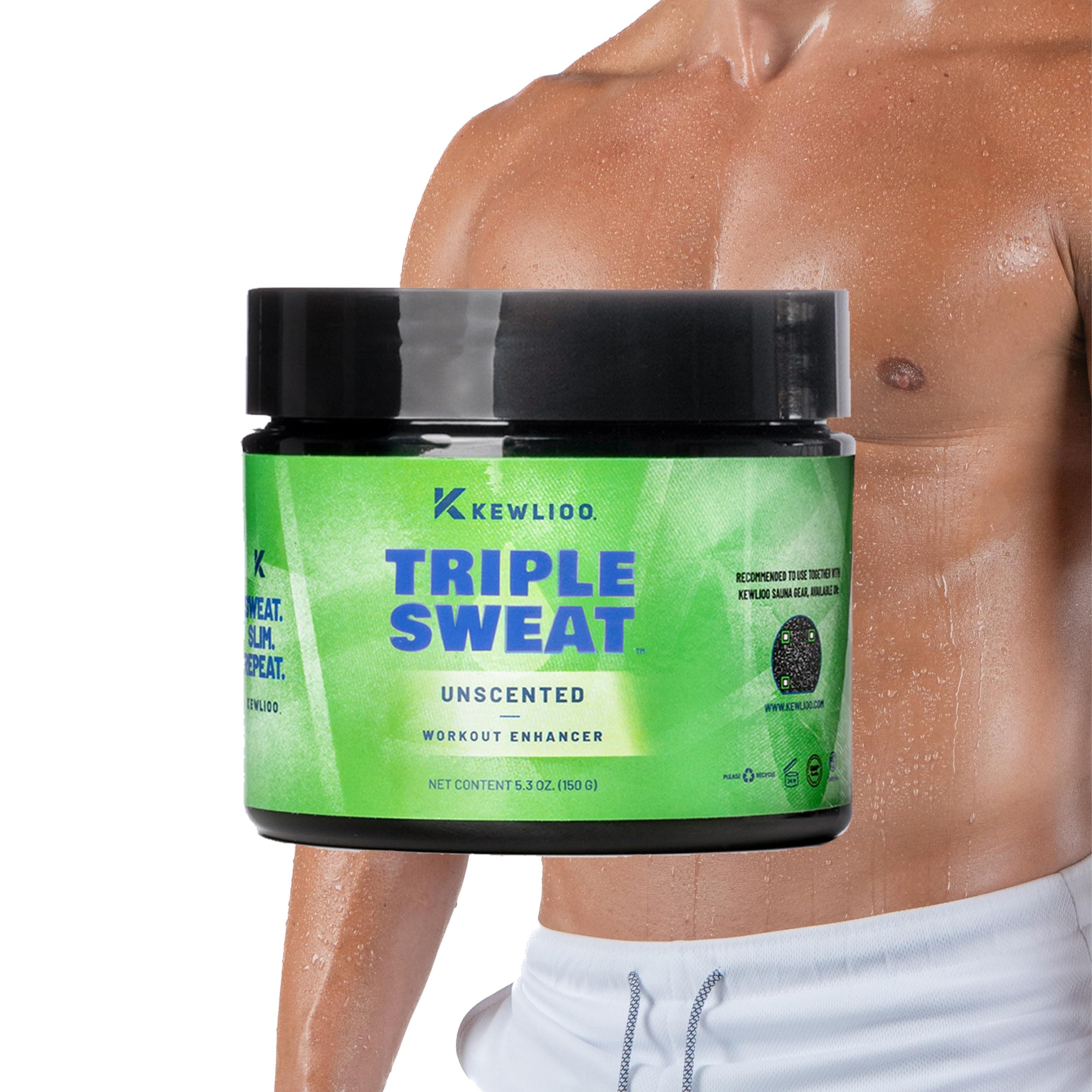 Kewlioo Triple Sweat Training Cream - Fragrance Free