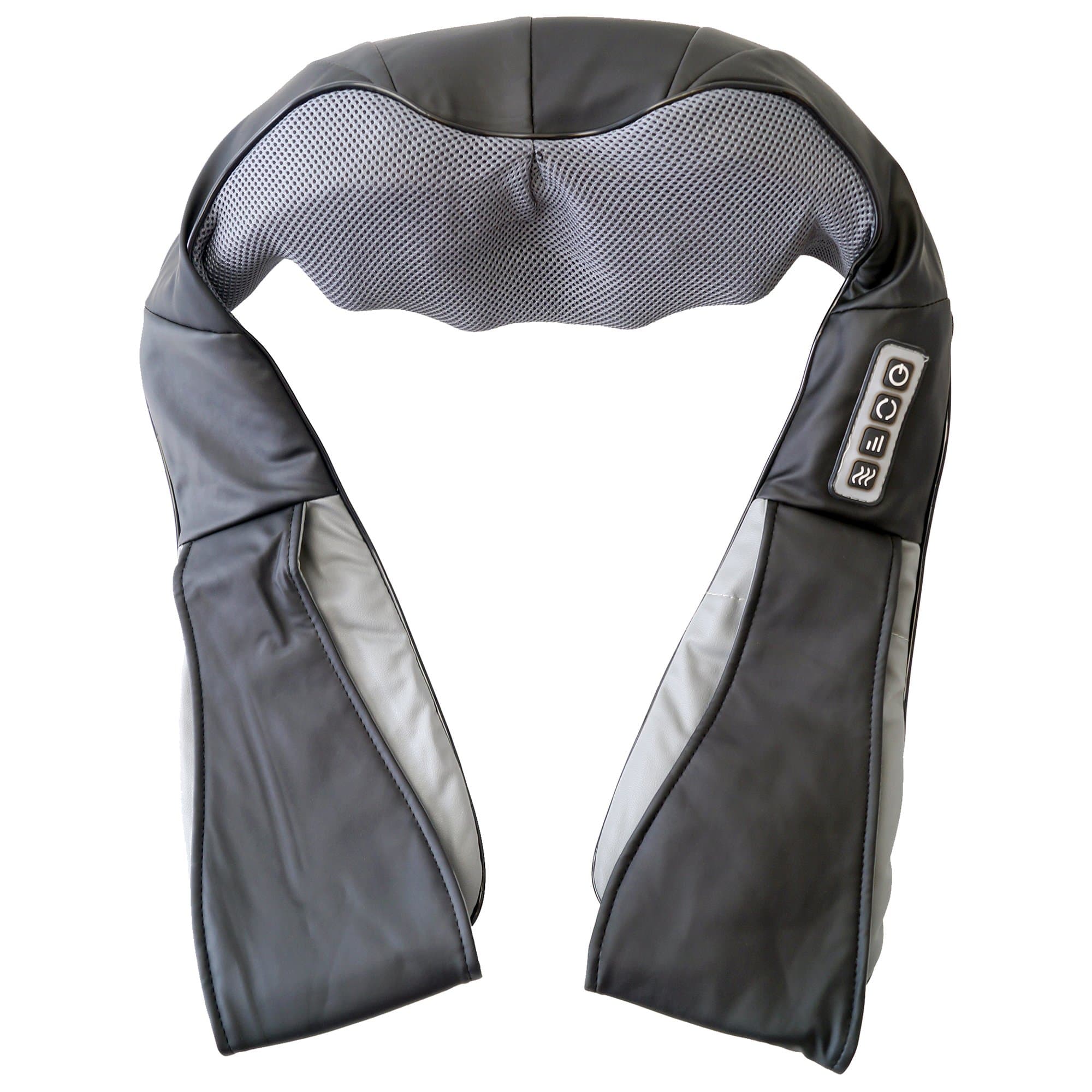 Spargo Rechargeable Battery Belt Massager Cordless Kneading Shiatsu Infrared Heat Therapy For Neck Shoulders Arms Hamstrings Ankle Back Joint Pain Relief