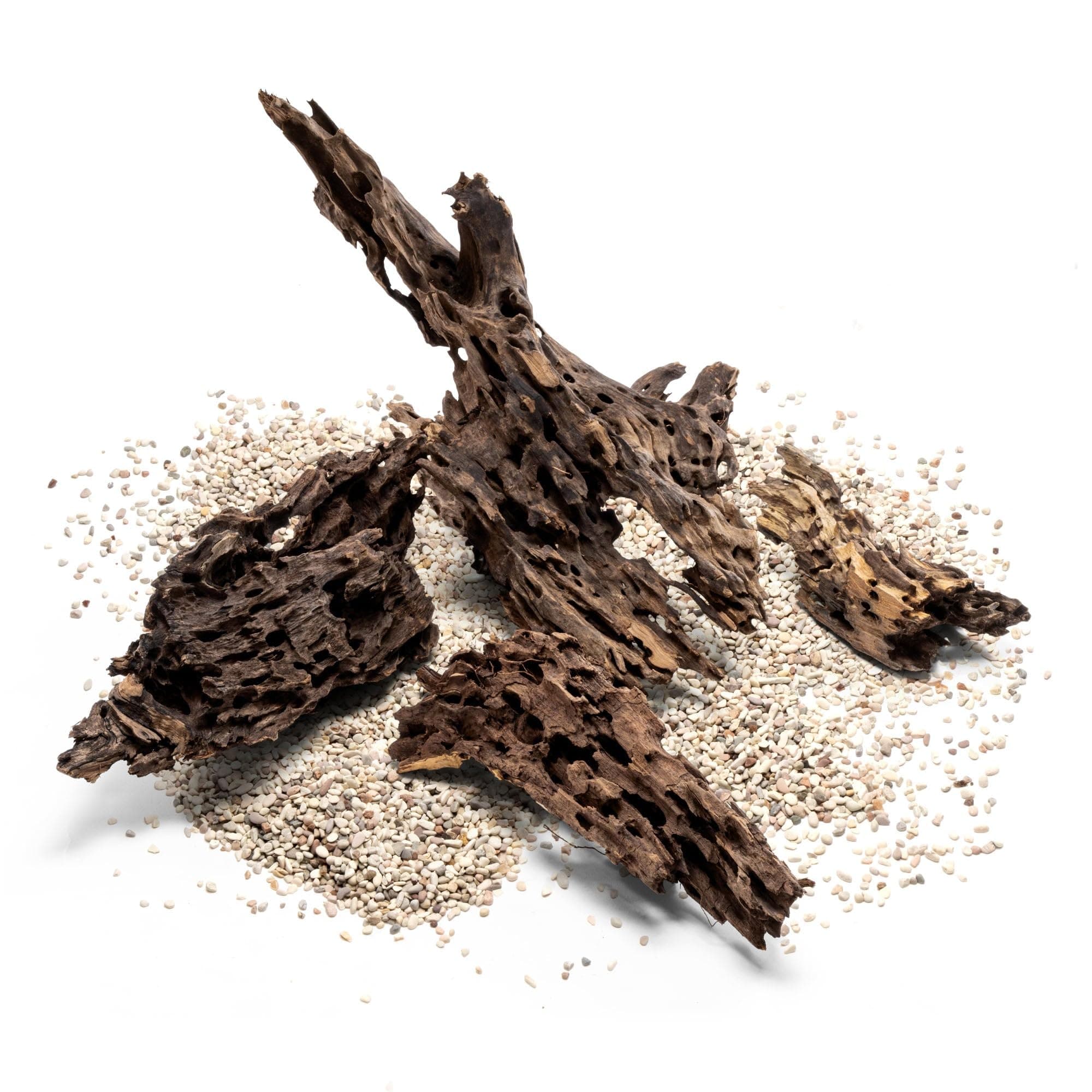 Ultum Nature Systems Driftwood - Dragon Drift Wood for Fish Tank, Planted Tank, Terriarium, Paludarium - Versatile Natural Driftwood Decor, Events Wood Centerpiece - Dragon Wood, Large (14-20")