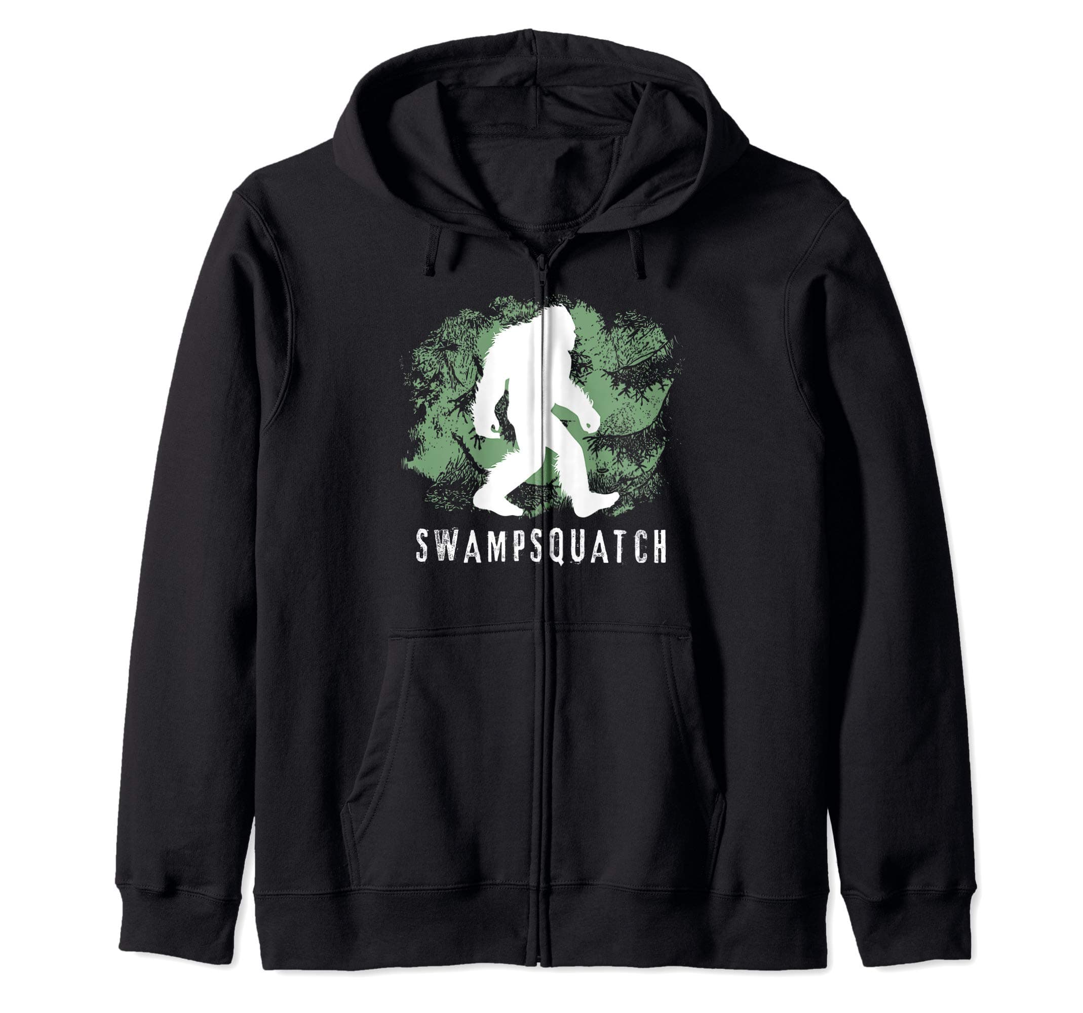 Swamp Sasquatch Myakka Bigfoot Zip Hoodie