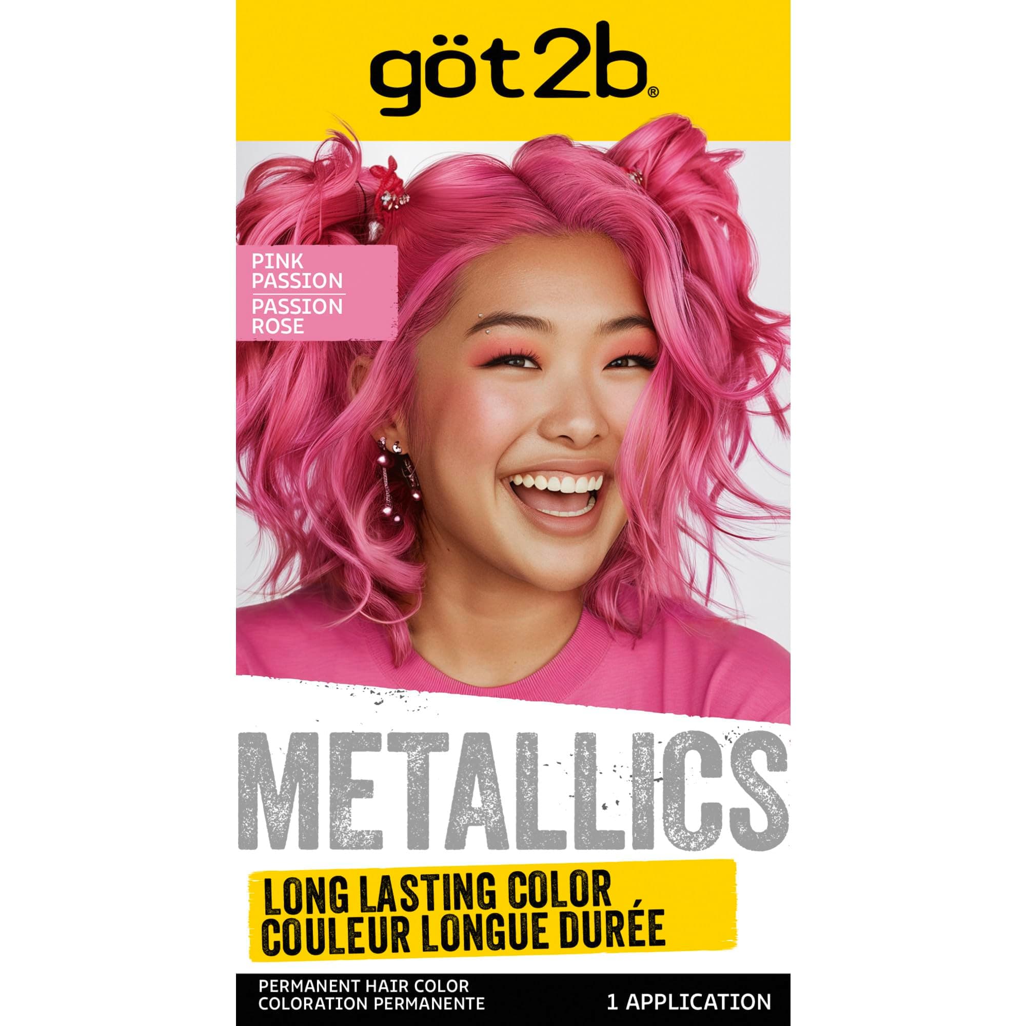 Metallics, Permanent Hair Color, M87 Pink Passion