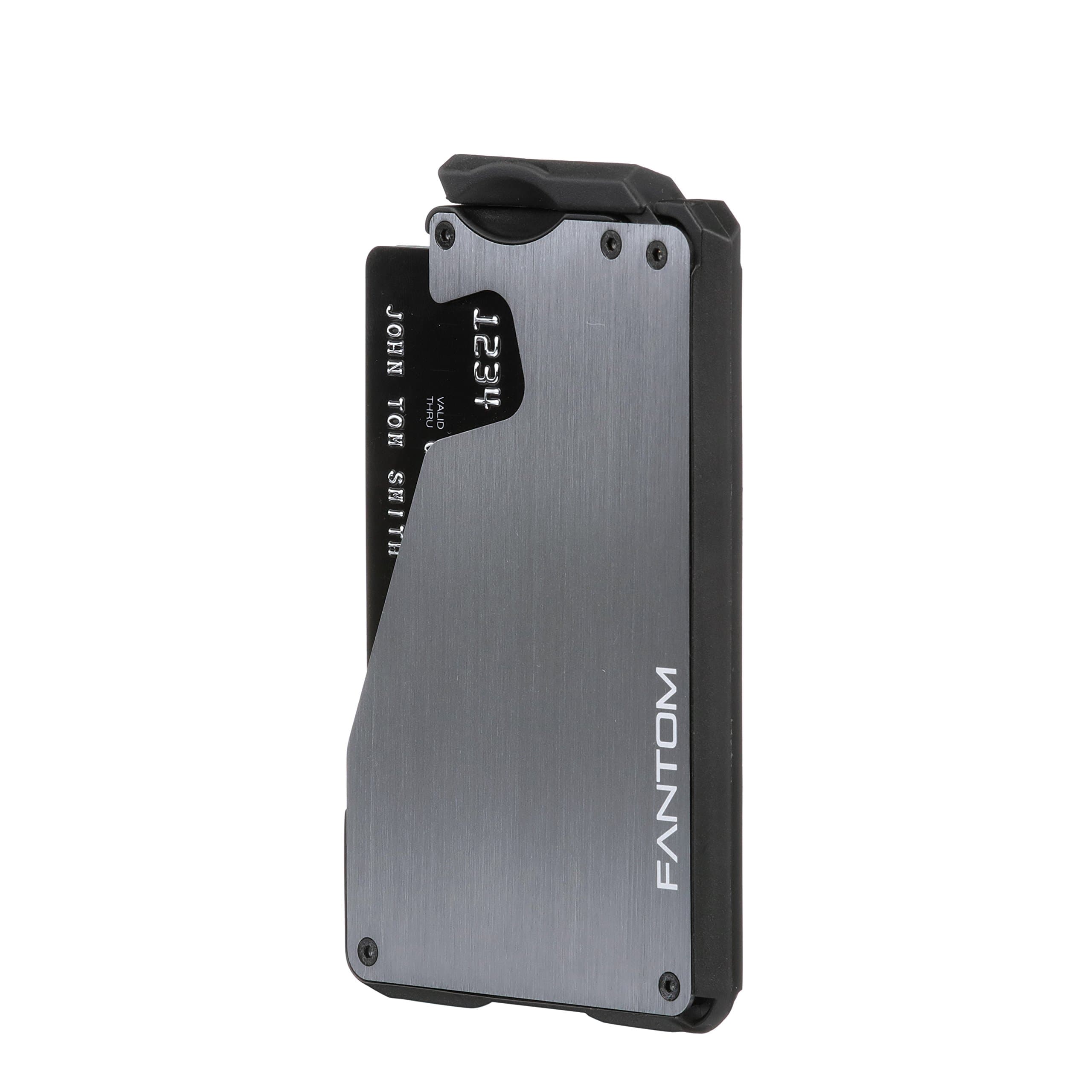 Fantom Wallet​ ​​| Aluminum Silver​ Finish ​