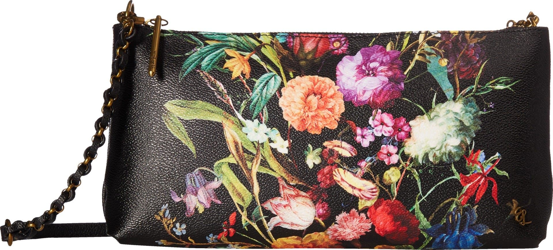 Elliott Lucca Women's Artisan 3 Way Demi Clutch Black Autumn Botanica One Size