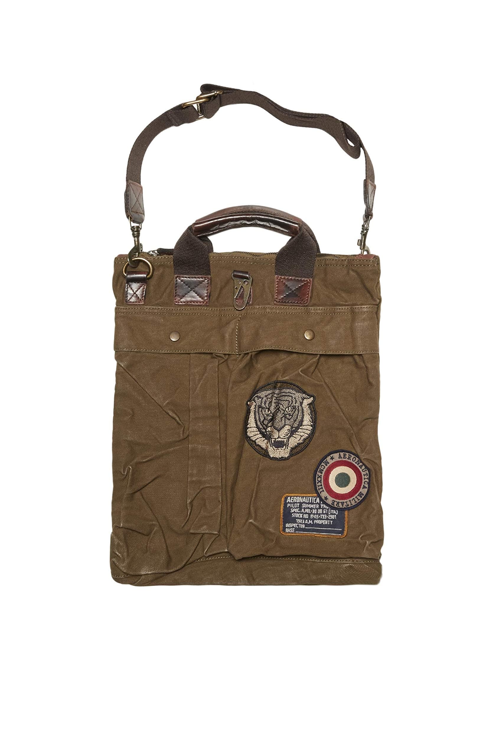 Aeronautica Militare Helmet Bag HERITAGE Marky Green