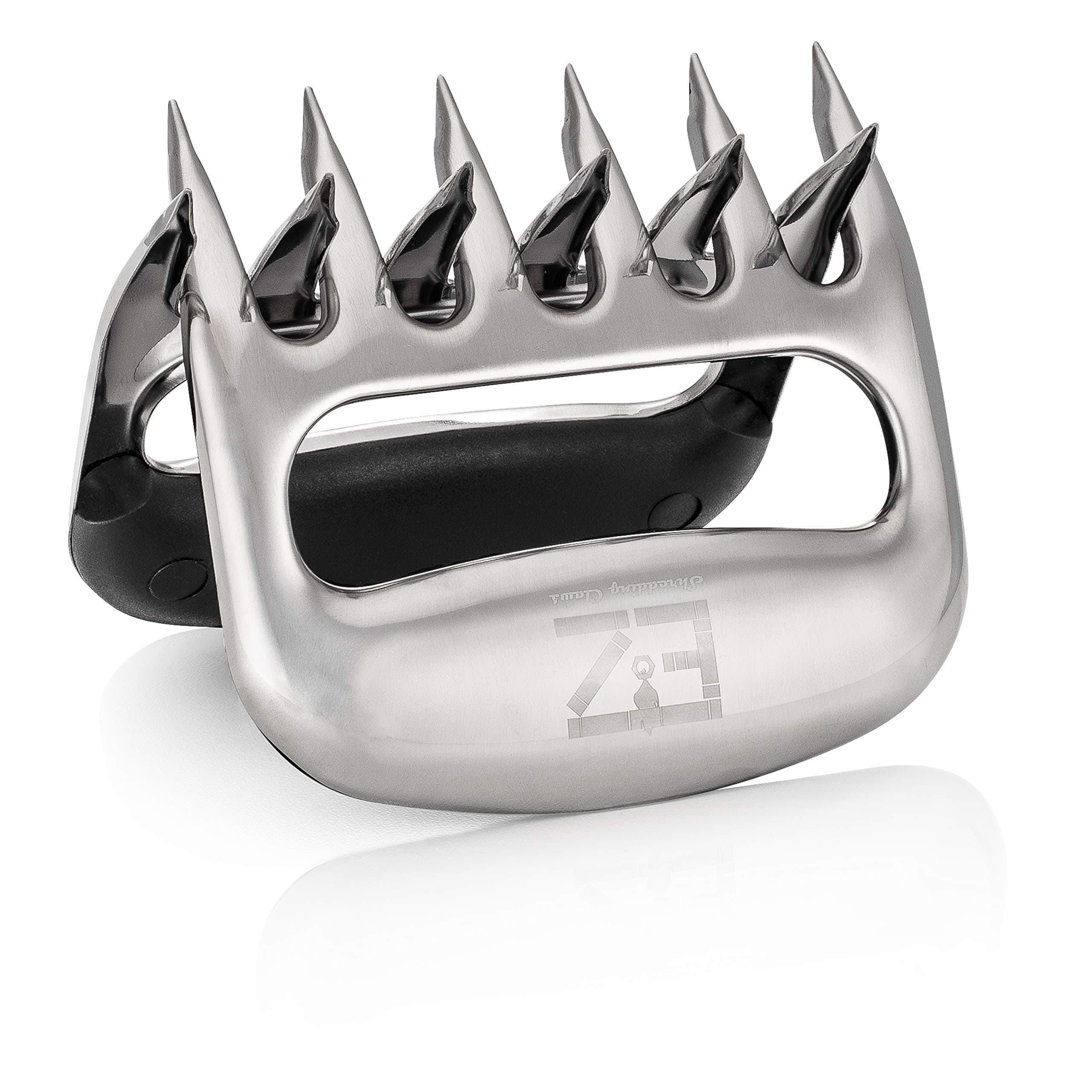 EZ Shredding Claws Stainless Steel Bear Claw Meat Shredders for BBQ. Perfect for shredding Pulled Pork, Poultry or just handling HOT bulky foods.