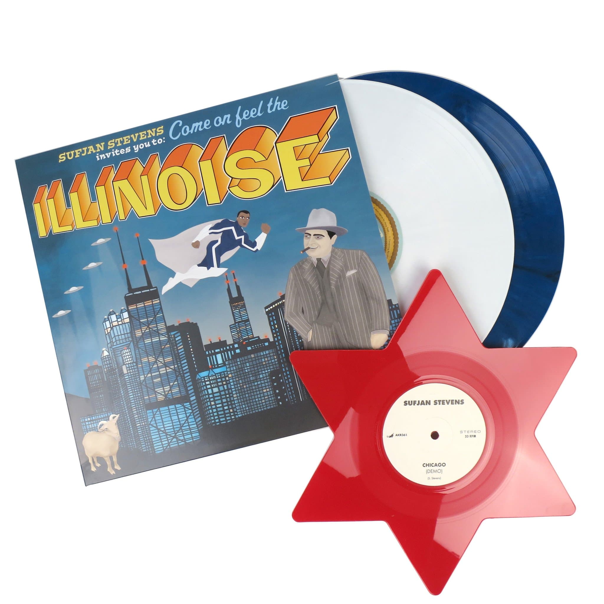 Sufjan Stevens: Illinois - Special 10th Anniversary Blue Marvel Edition (Colored Vinyl) Vinyl 2LP