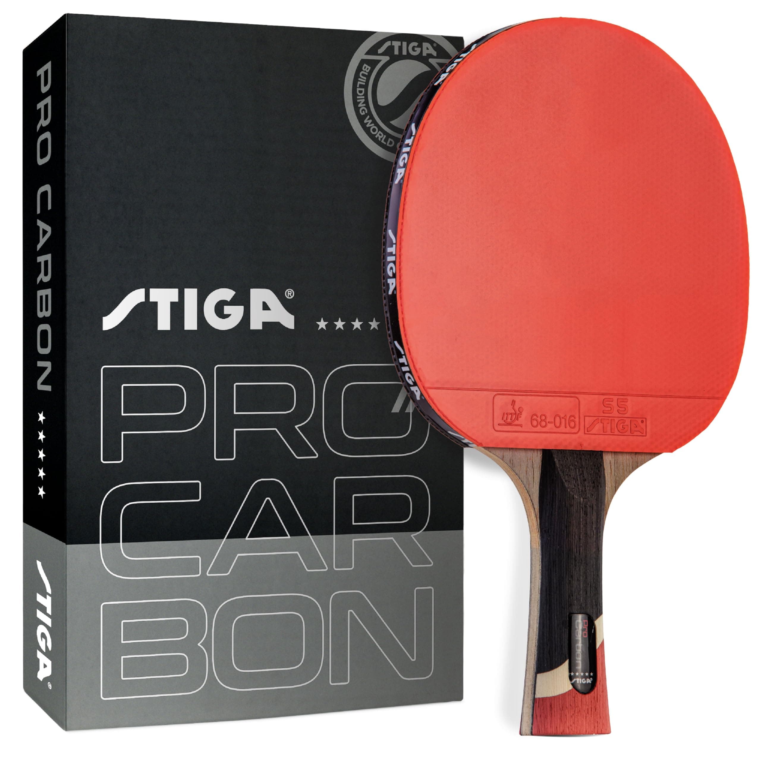 Stiga T1290 Pro Carbon Table Tennis Racket