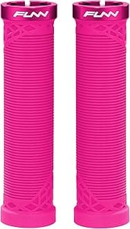 – Funn Hilt Mountain Bike Handlebar Grips With Single Lock On Clamp, Lightweight And Ergonomic Bicycle Handlebar Grips with 22 mm Inner Diameter, Unique Patterned Bicycle Grips For MTB/BMX