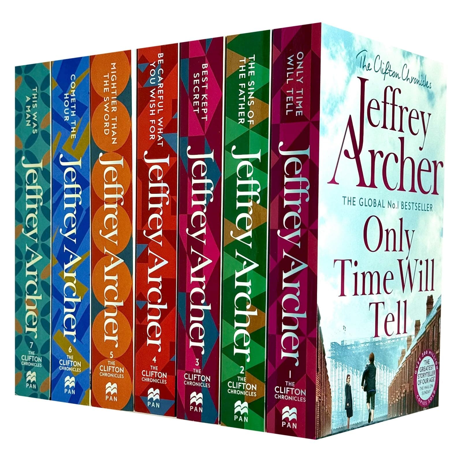 Jeffrey Archer Clifton Chronicles Series 7 Books Collection Set Paperback