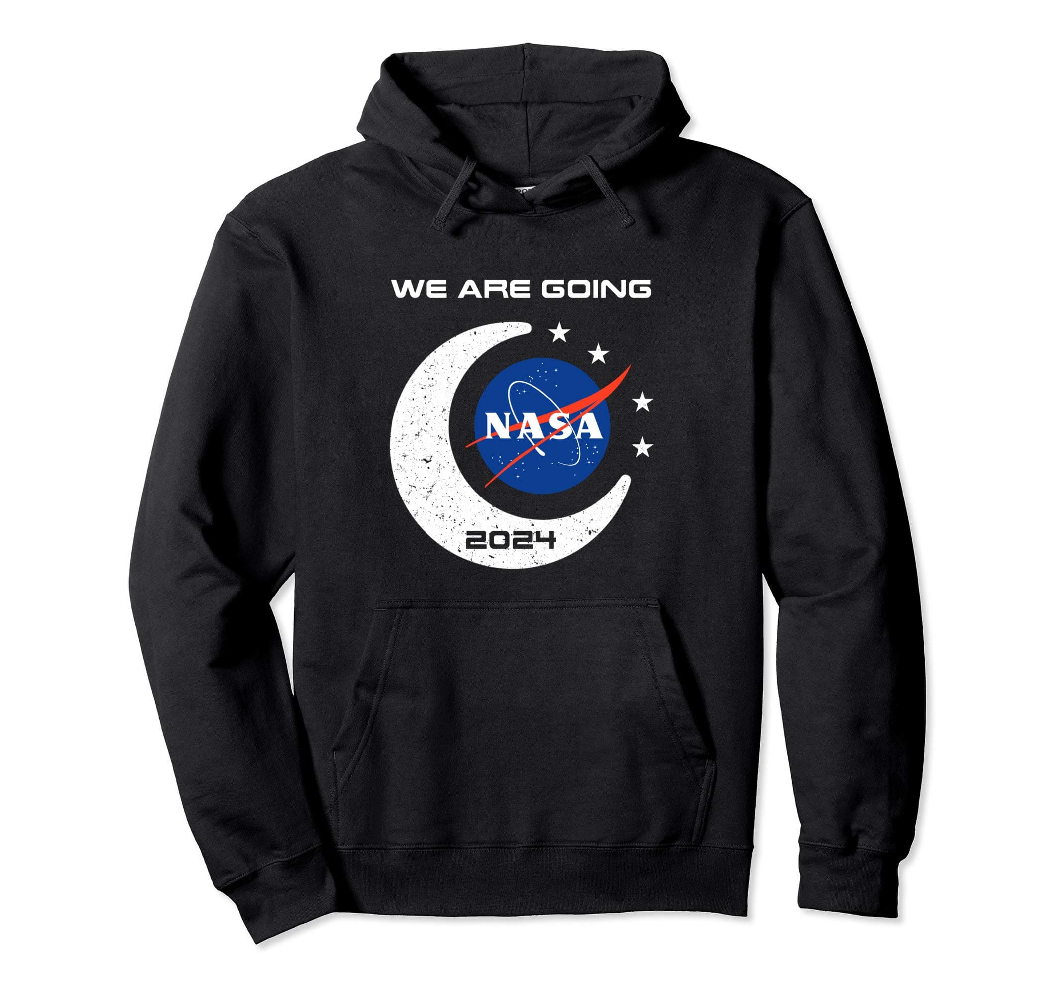 NASA Approved Artemis Orion We Are Going Moon To Mars 2024 Pullover Hoodie