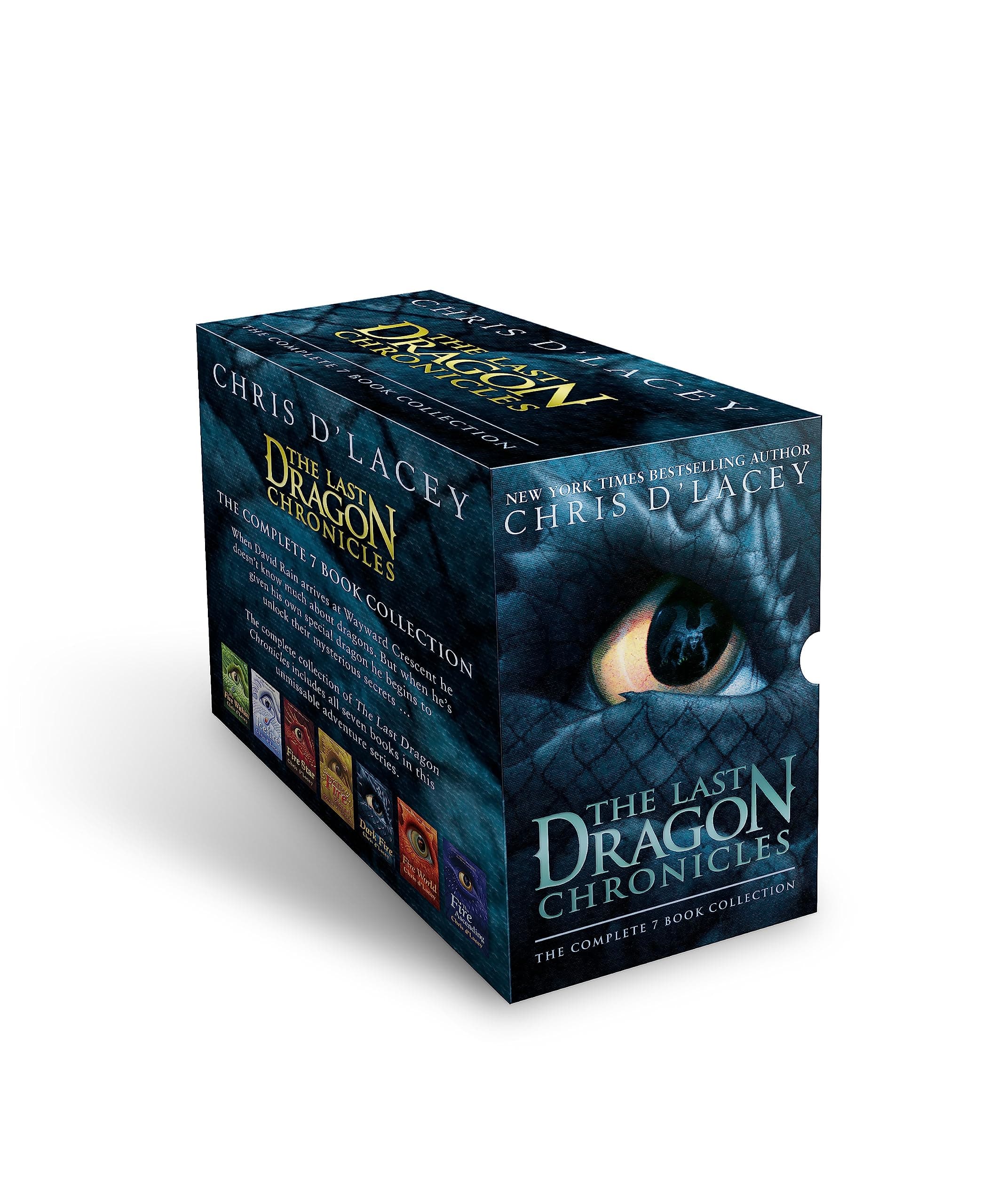 Chris D'Lacey The Last Dragon Chronicles Collection 7 Books Box Set