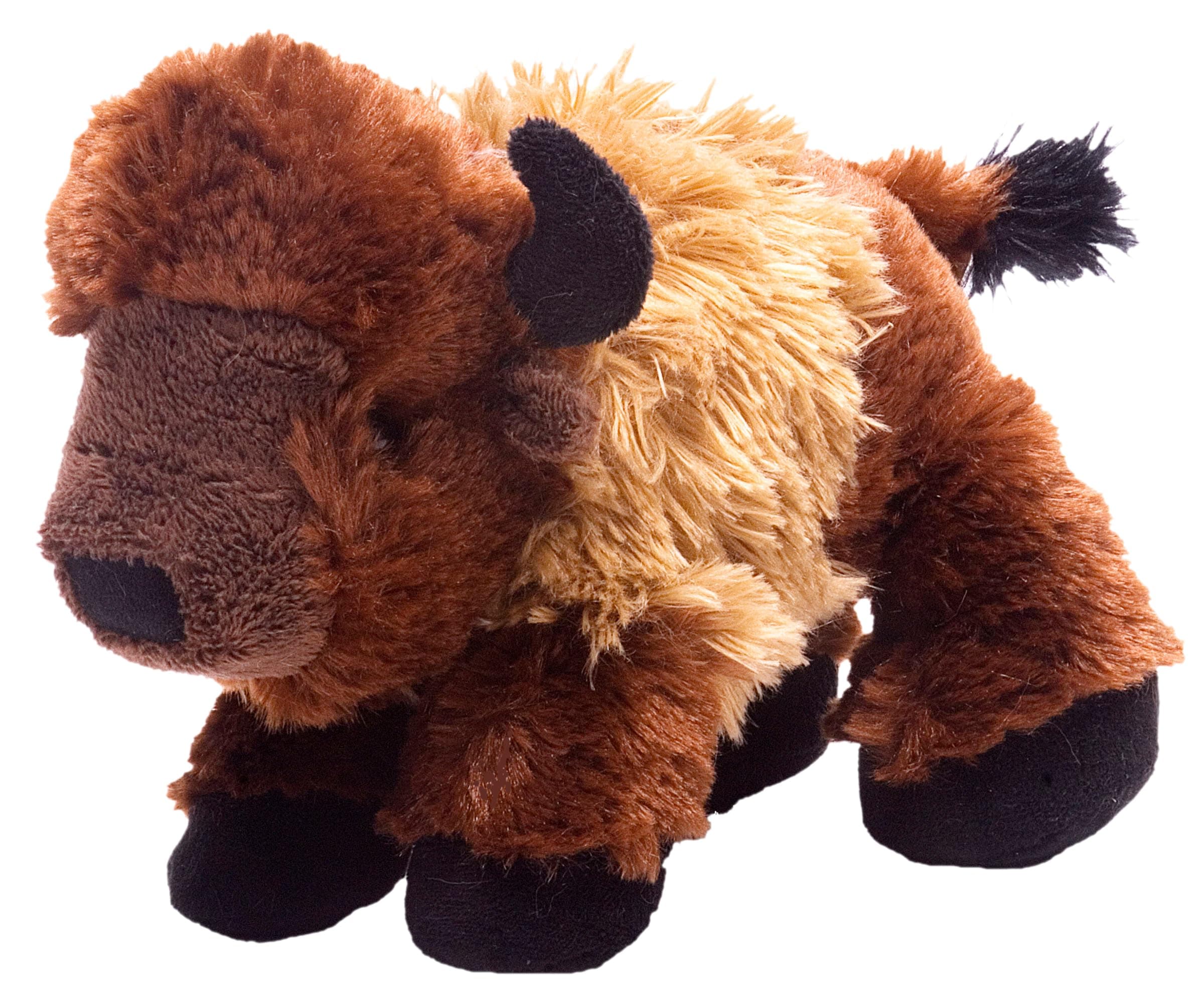 Wild Republic Bison Plush, Stuffed Animal, Plush Toy, Gifts for Kids, Hug’Ems 7"