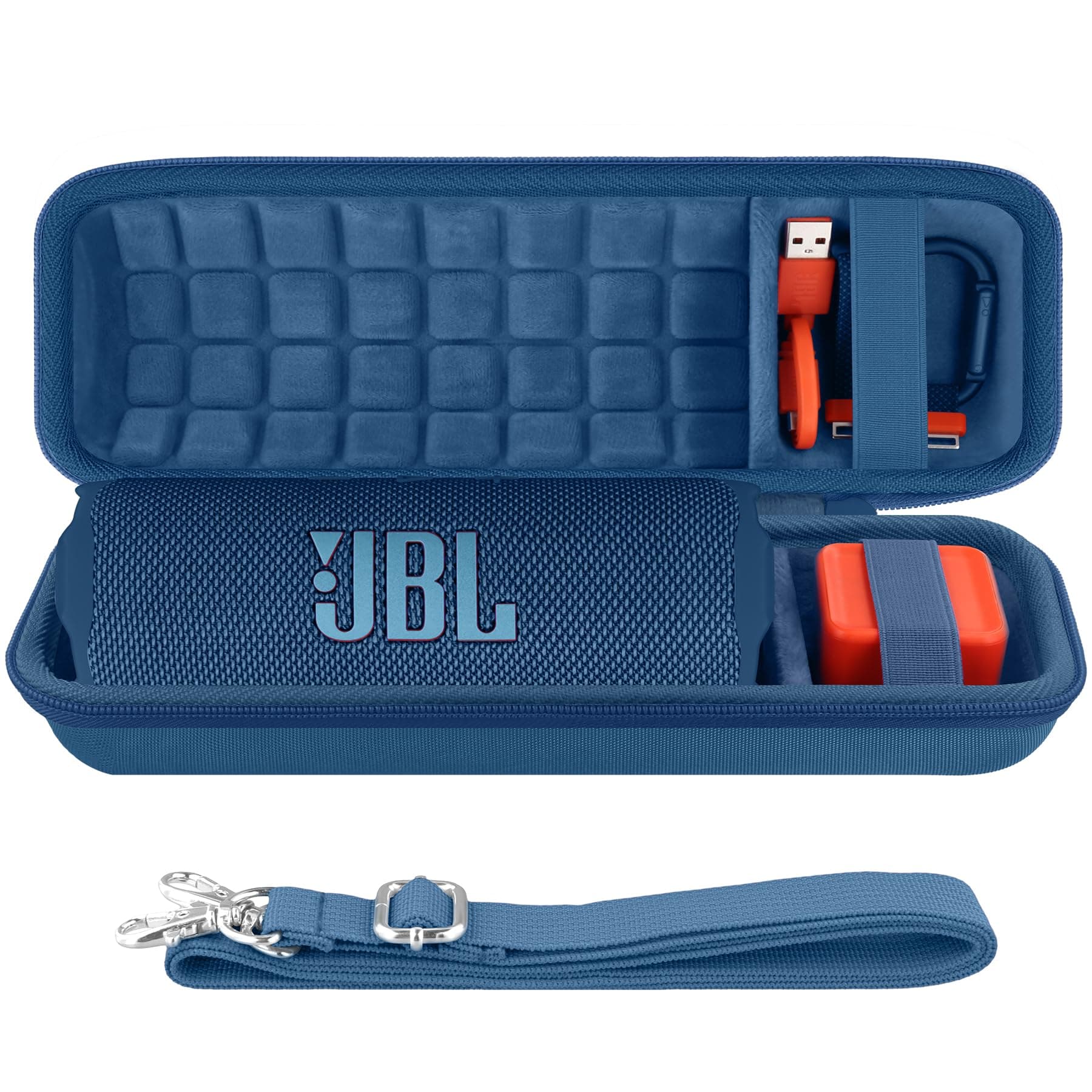 Hard Travel Case for JBL Flip 7 Flip6 Flip5 Waterproof Portable Bluetooth Speaker, Case Only
