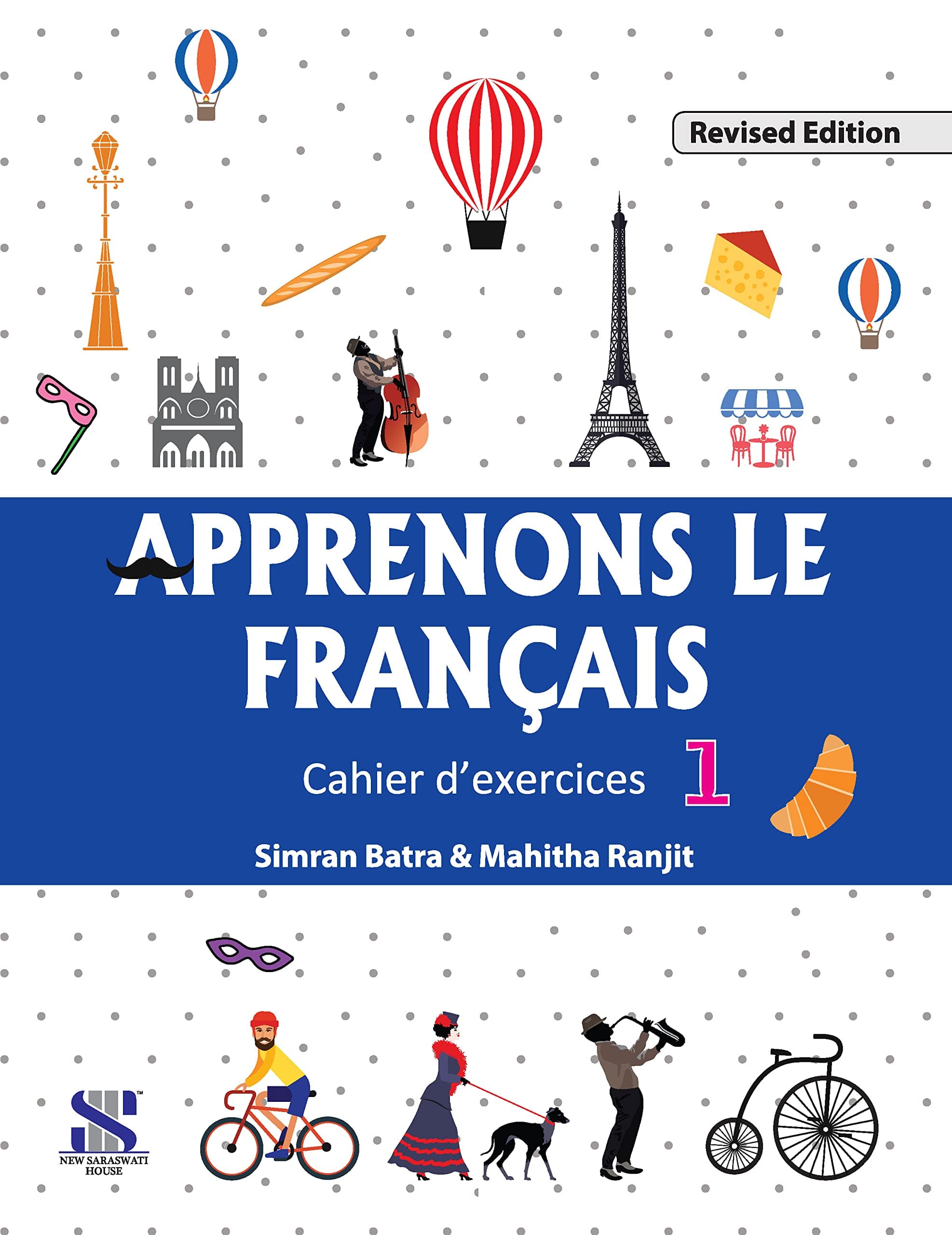 Apprenons Le Francais French Workbook 01: Educational Book