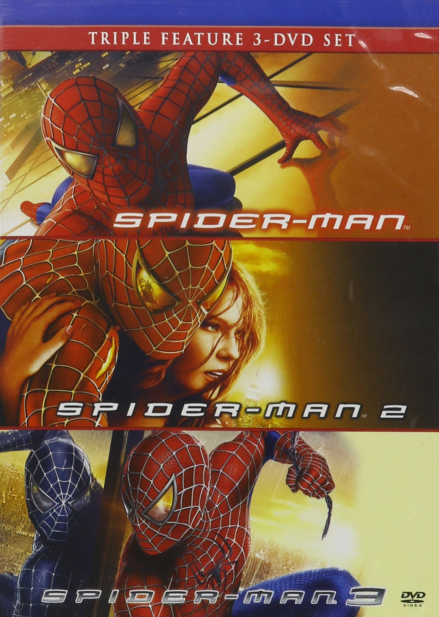 Spider-Man (2002) / Spider-Man 2 (2004) / Spider-Man 3 (2007) - DVD Set