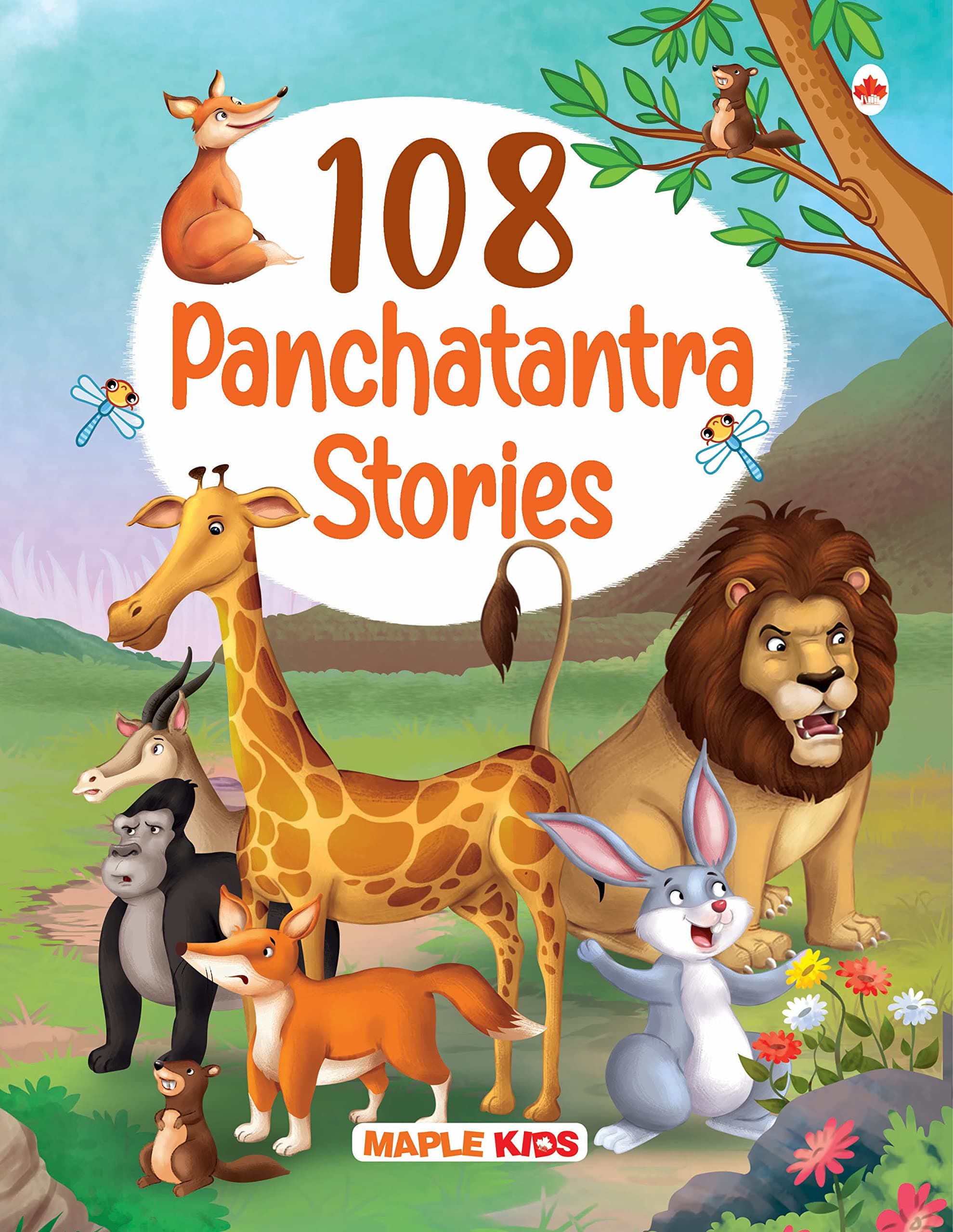 108 Panchatantra Stories (Illustrated) - Story Book for Kids - English Short Stories - Moral Stoy Book - Bedtime Stories - Age 3+ - Read Aloud to Infants, Toddlers