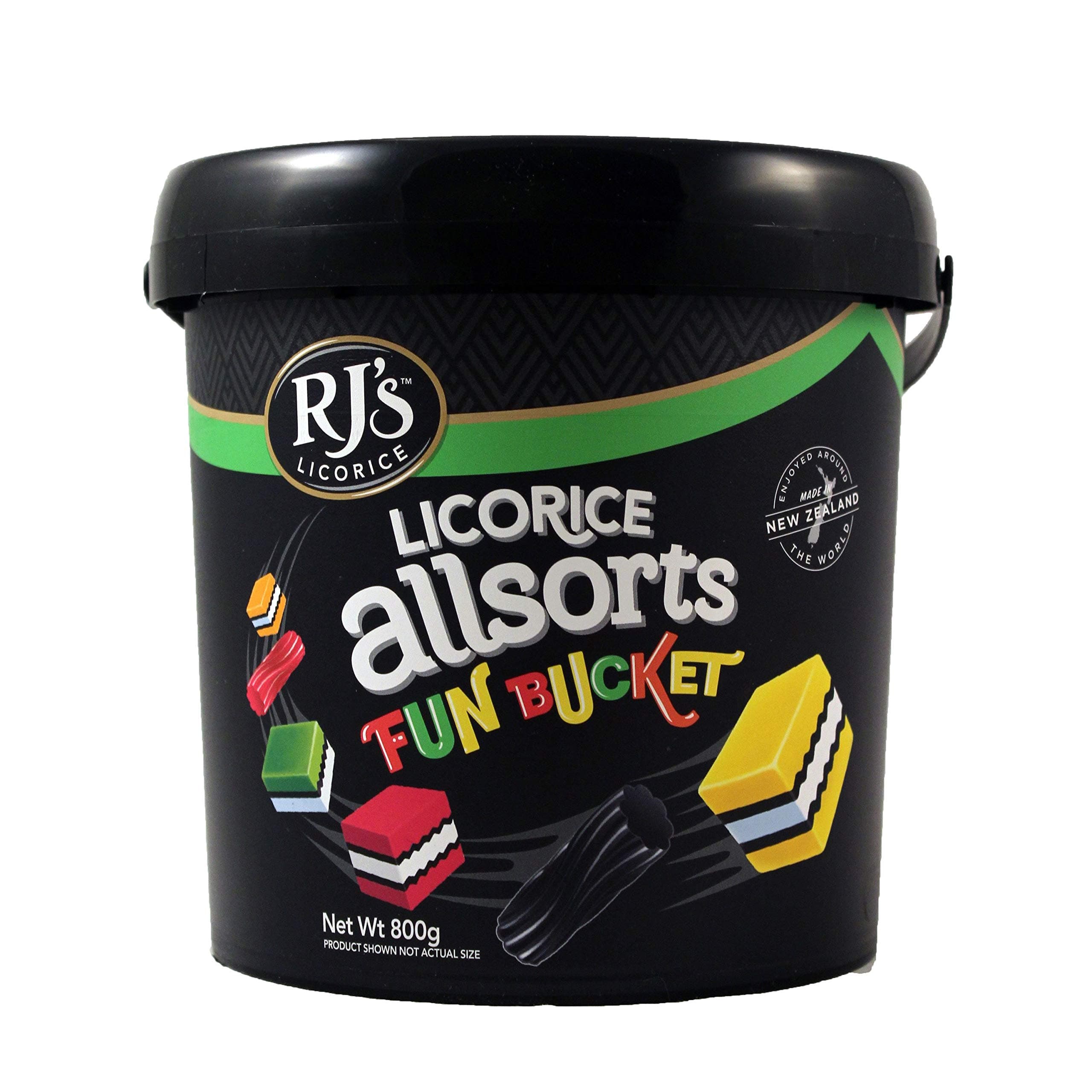 RJ's Licorice Allsorts Fun Bucket 800g