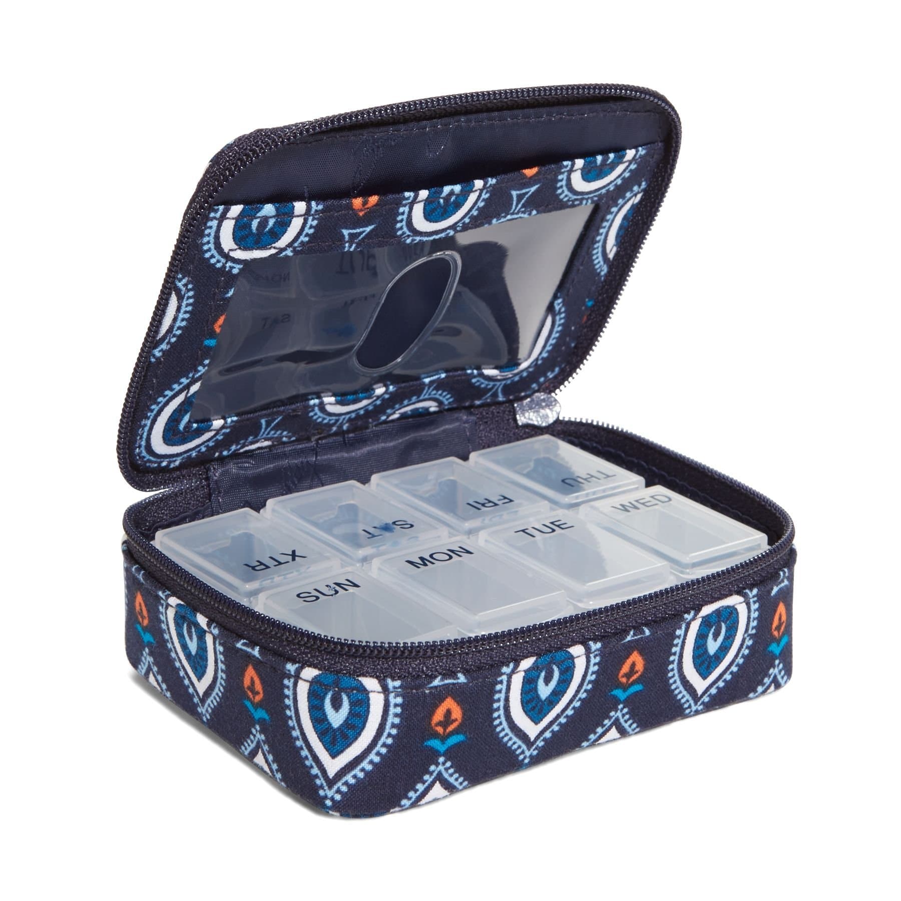 Vera Bradley Women's Travel Pill Case Marrakesh Motifs Luggage Accessory