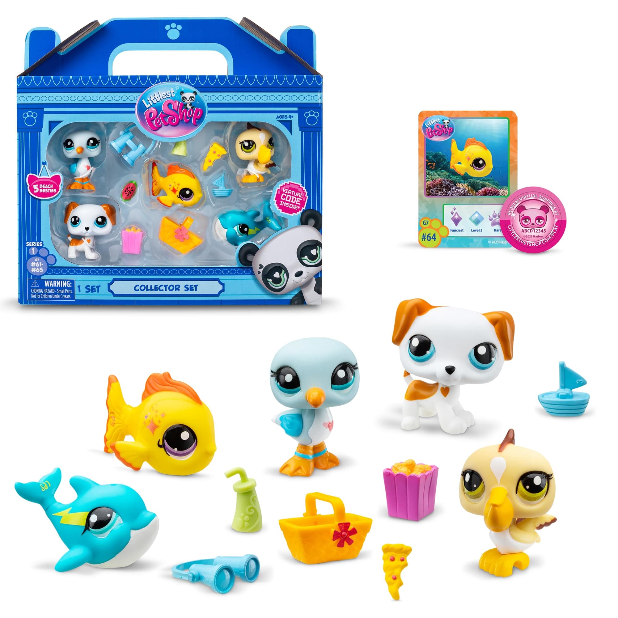 Littlest Pet Shop, Collector Set - Beach Besties Theme