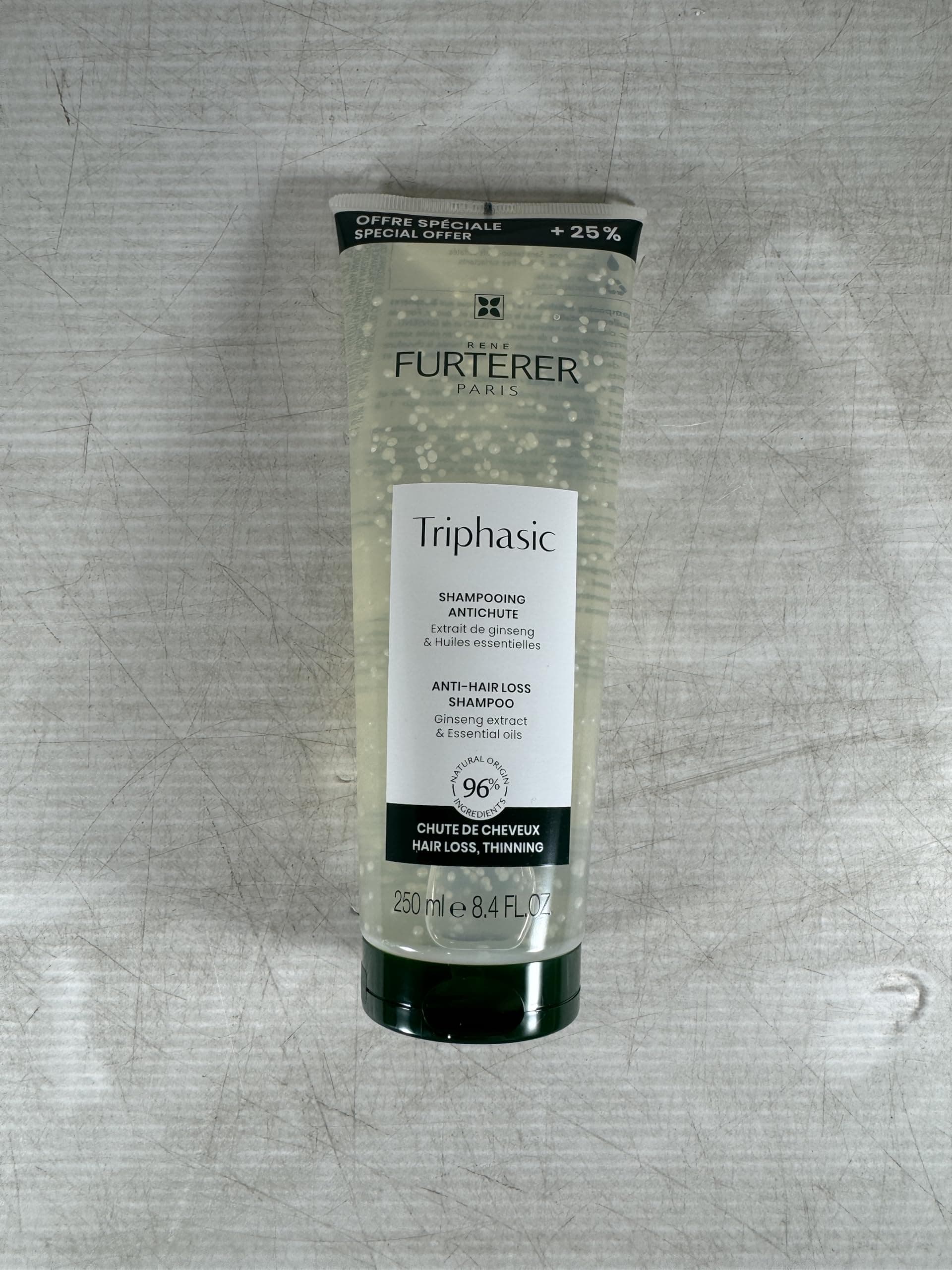 RENE FURTERER TRIPHASIC SHAMPOO AUX HUILES ESSENTIELLES TRIFAGIC Shampoo 6.8 fl oz (200 ml) + 1.7 fl oz (50 ml)