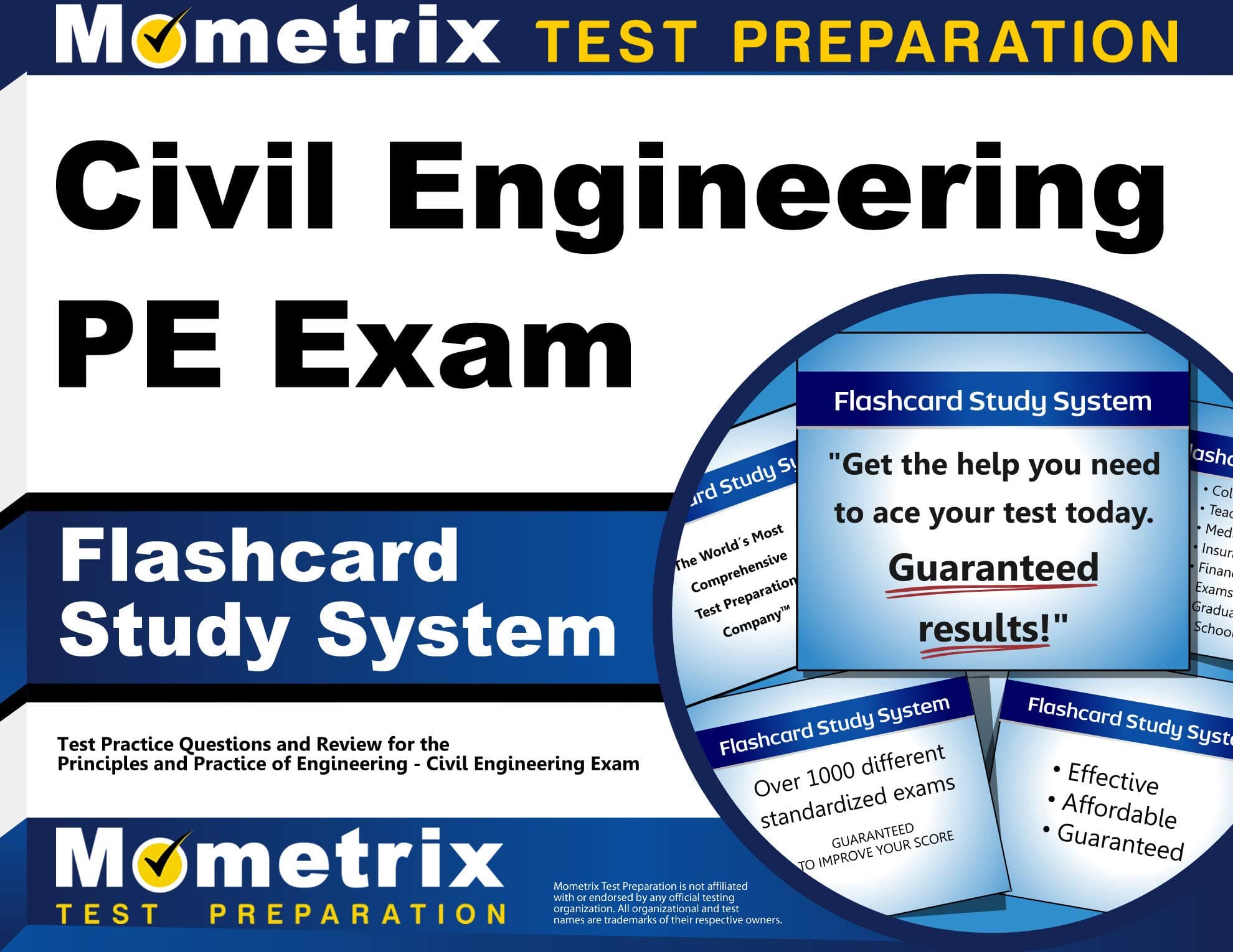 Civil Engineering Pe Exam Study System: Civil Engineering Pe Test Practice Questions and Review for the Principles and Practice of Engineering - Civil Engineering Exam