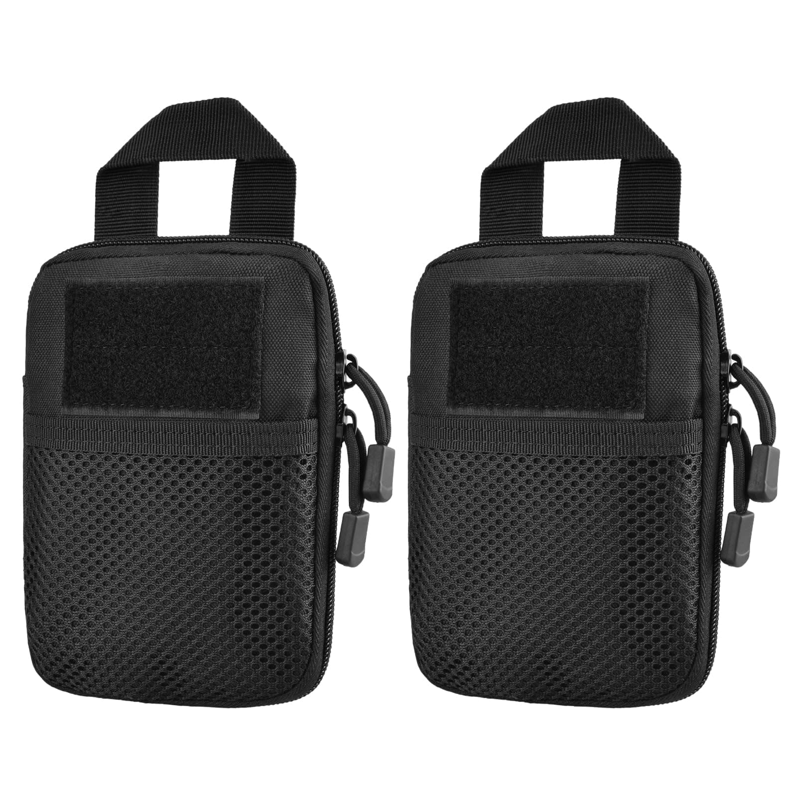 TRIWONDER 2 Pack Molle Pouches Tactical EDC Belt Pouch Small Utility Bag for Hiking Hunting Camping, Backpack Vest Accessories