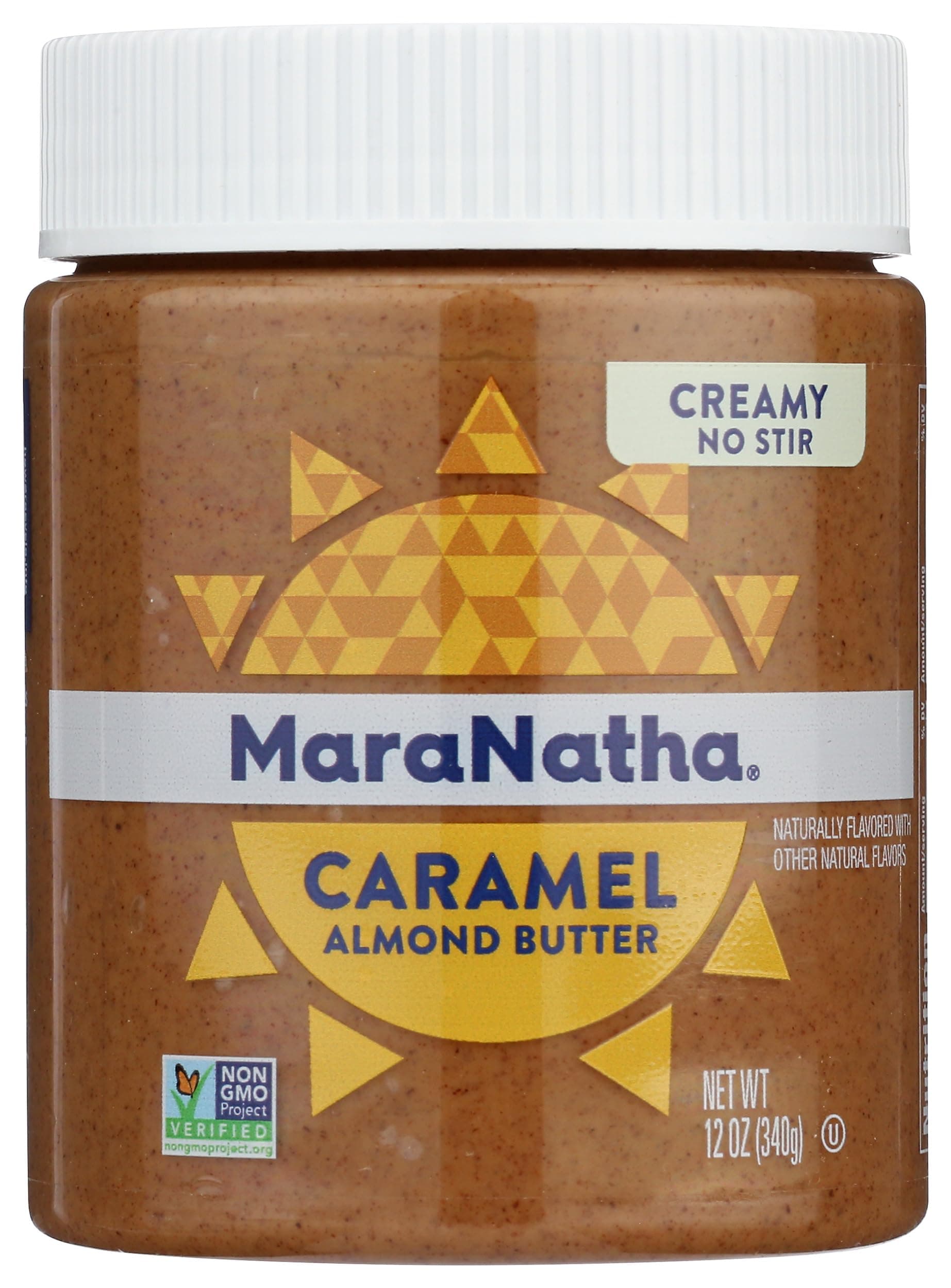 Creamy Roasted Caramel Almond Butter, No Stir, 12 Ounce Jar