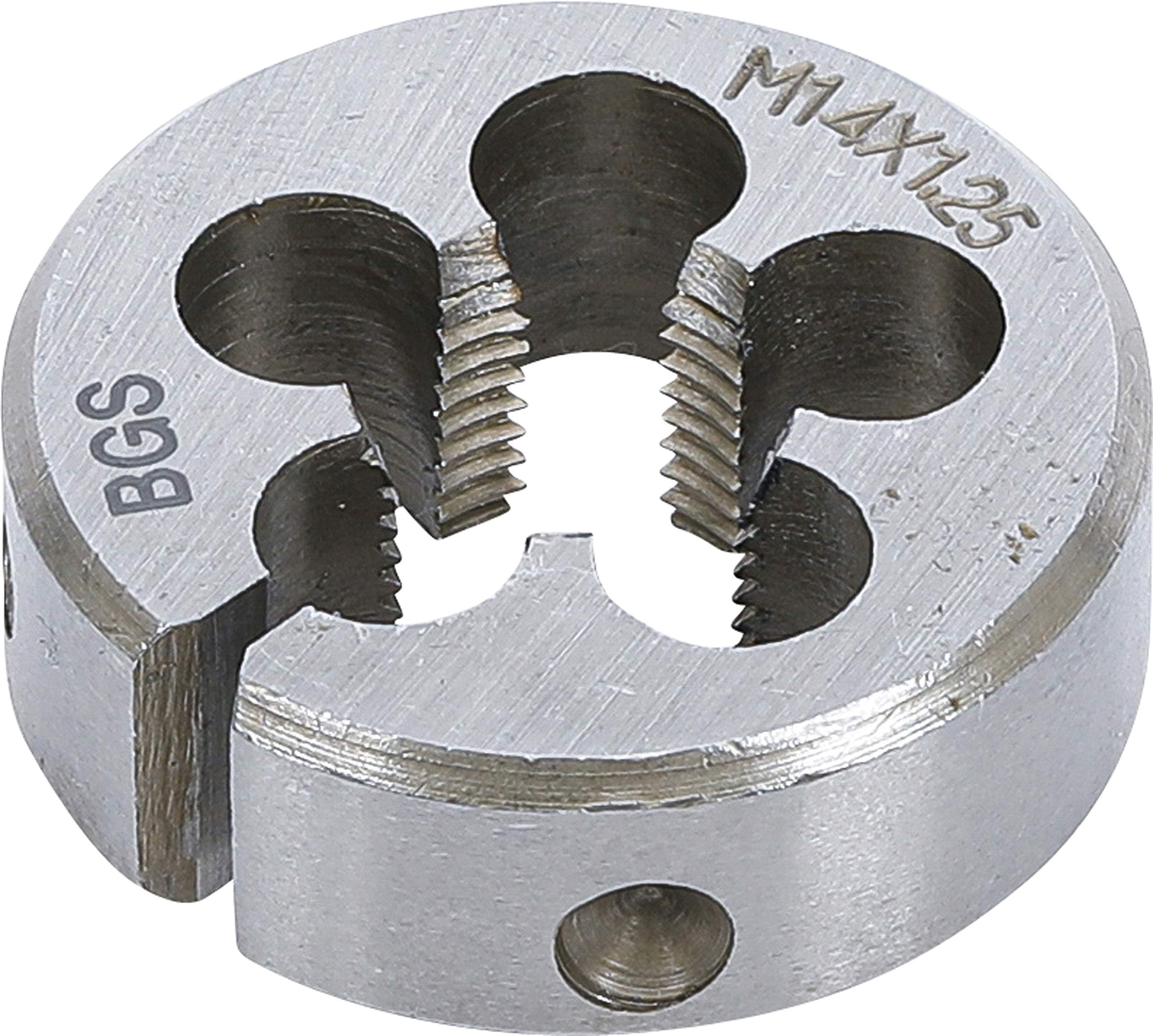 BGS 1900-M14X1.25-S | Threading Die | M14 x 1.25 x 38 mm