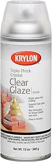 Krylon Triple Thick High-Gloss Clear Glaze Aerosol Spray (12Oz)
