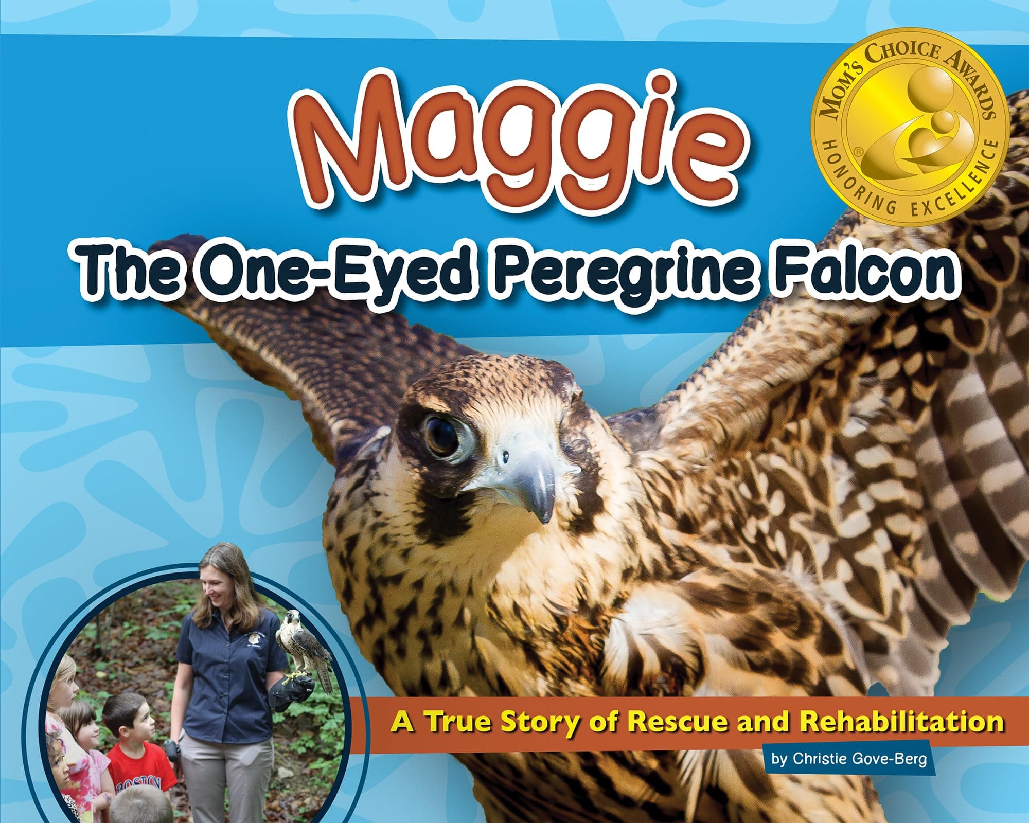 Maggie the One-Eyed Peregrine Falcon: A True Story of Rescue and Rehabilitation (Wildlife Rescue Stories)