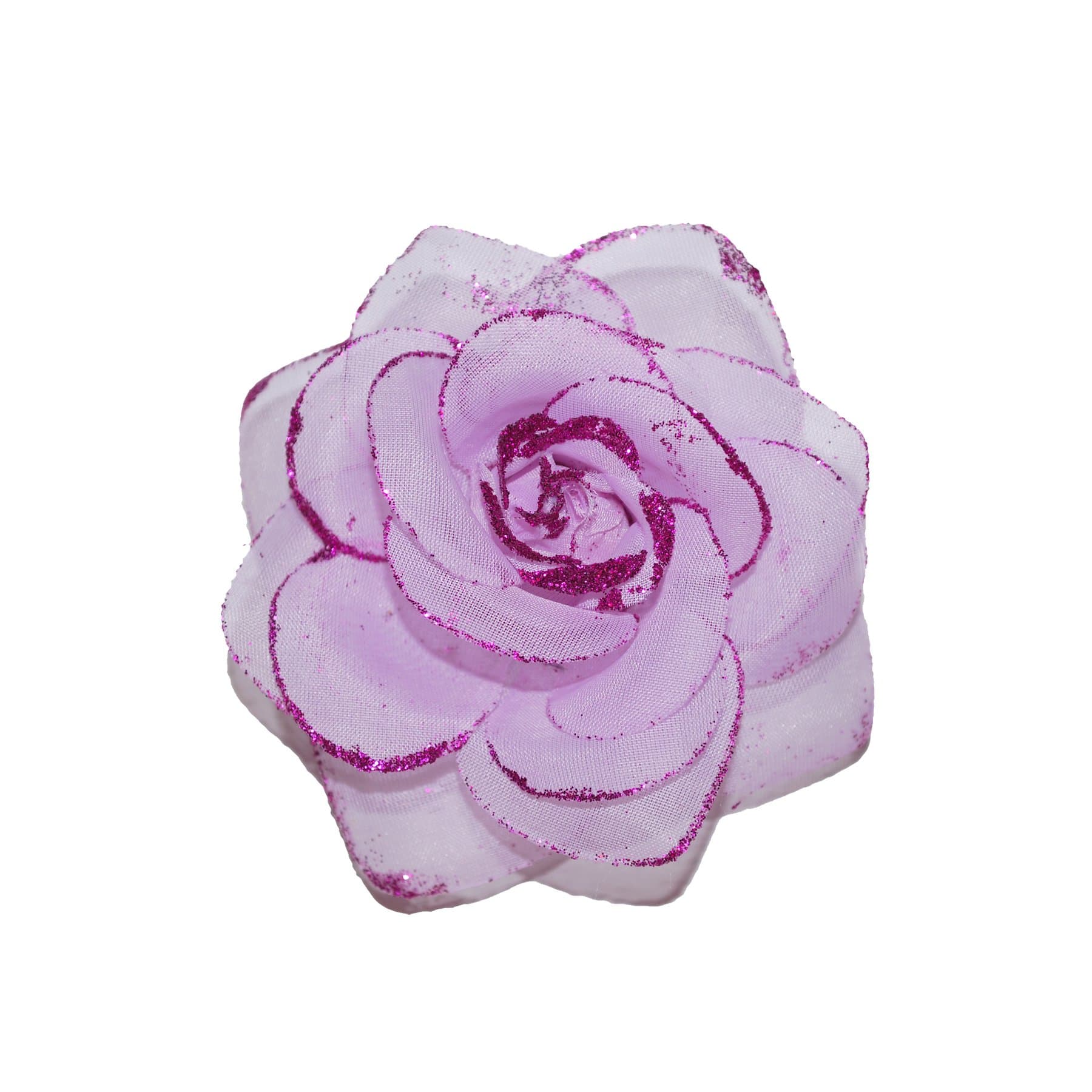 Squishy Pet Products Sprinkles Collar Accessories, Lavender Fields Glitter Rose, 3-Inch, Lavender Glitter Rose