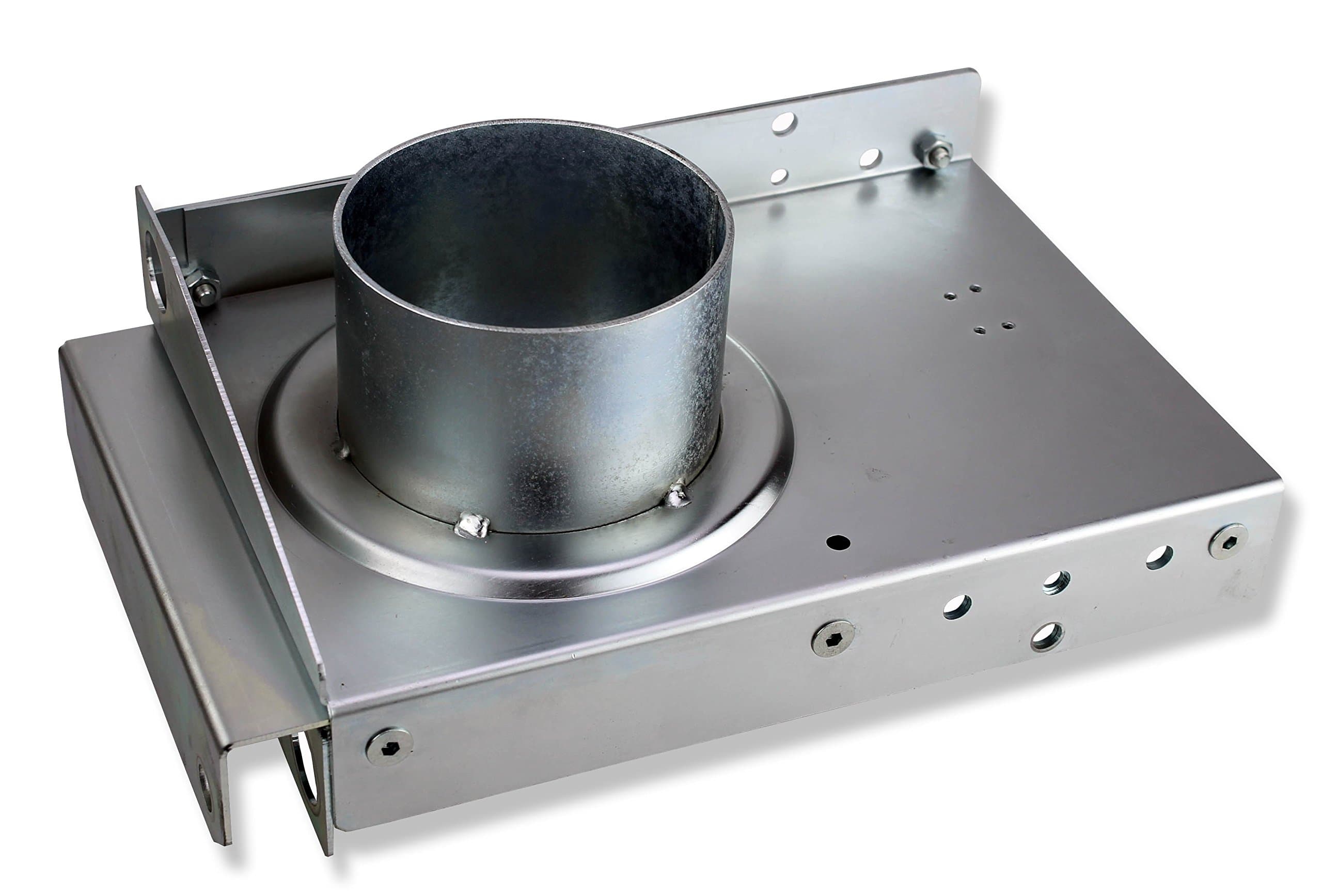 4" Diameter Ultra Low Leakage Blast Gate with UHMW Seals