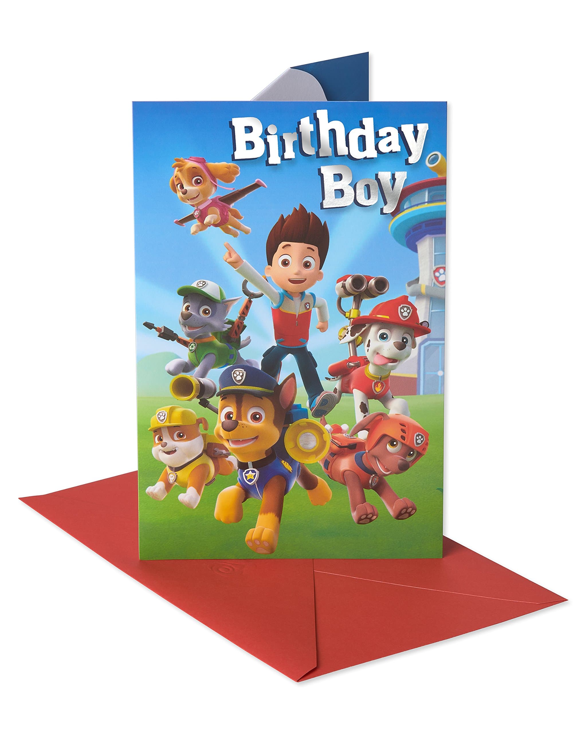 Birthday Card for Boy (Paw Patrol)