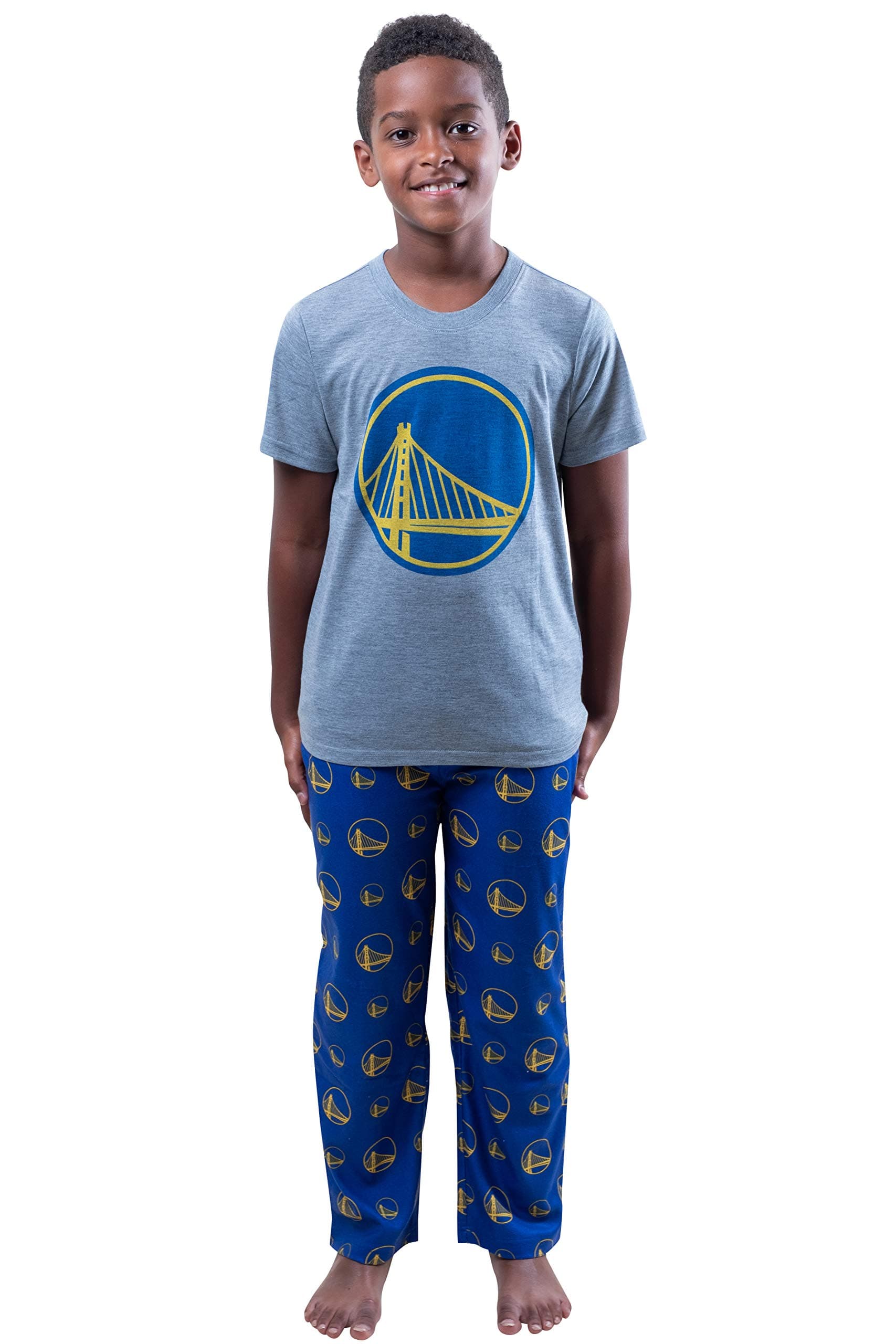 Ultra Game Youth NBA Official 2-Piece PJs Lounge Pants & Tee Set