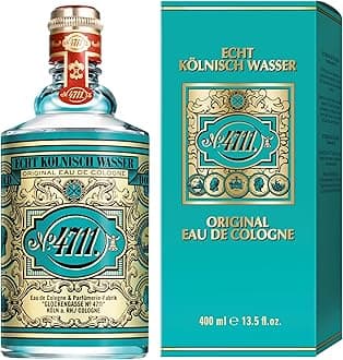 4711 Eau de Cologne for Women 400ml - Refreshing Classic Fragrance with Citrus and Floral Notes