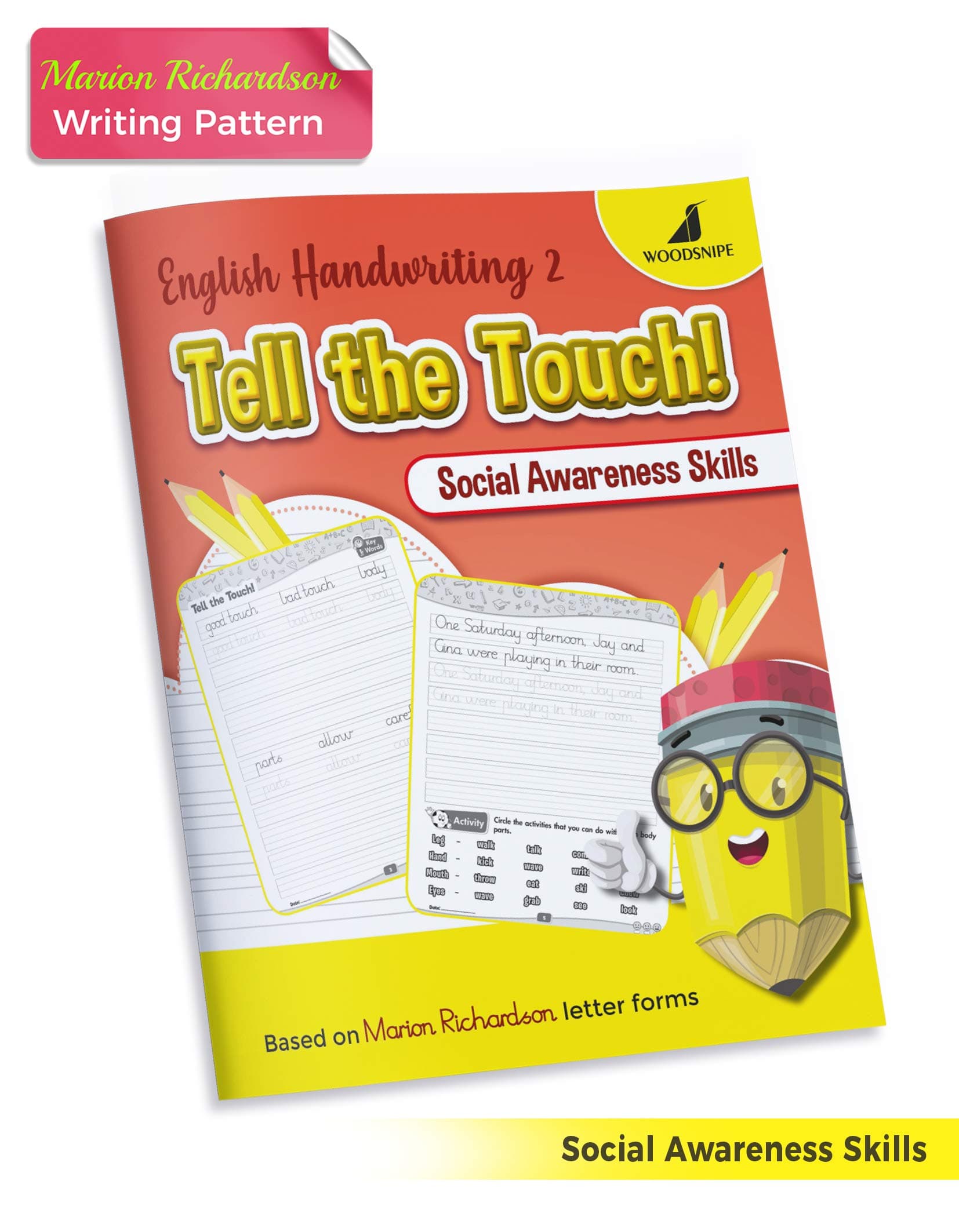 English Handwriting Practice | Marion Richardson Script Font | English Writing Book 2 - Tell the Touch Story Writing for Kids | Build Social Awareness [Paperback] Dr. Pooja Birwatkar;Debbie Sen Paperback – Picture Book, 1 January 2020